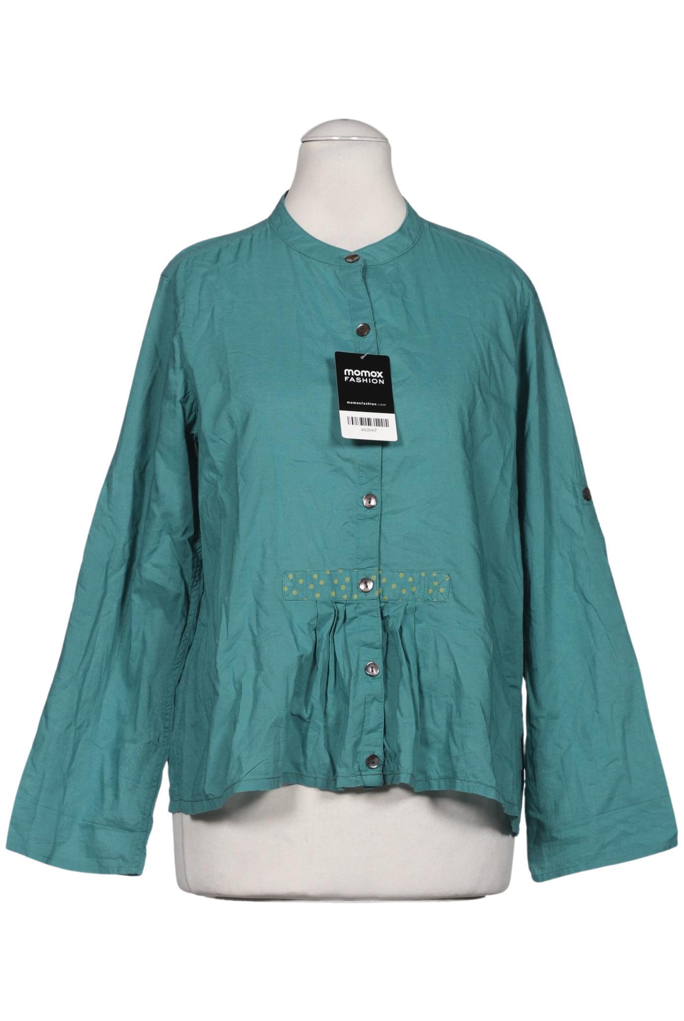 

Gudrun Sjödén Damen Bluse, türkis, Gr. 36