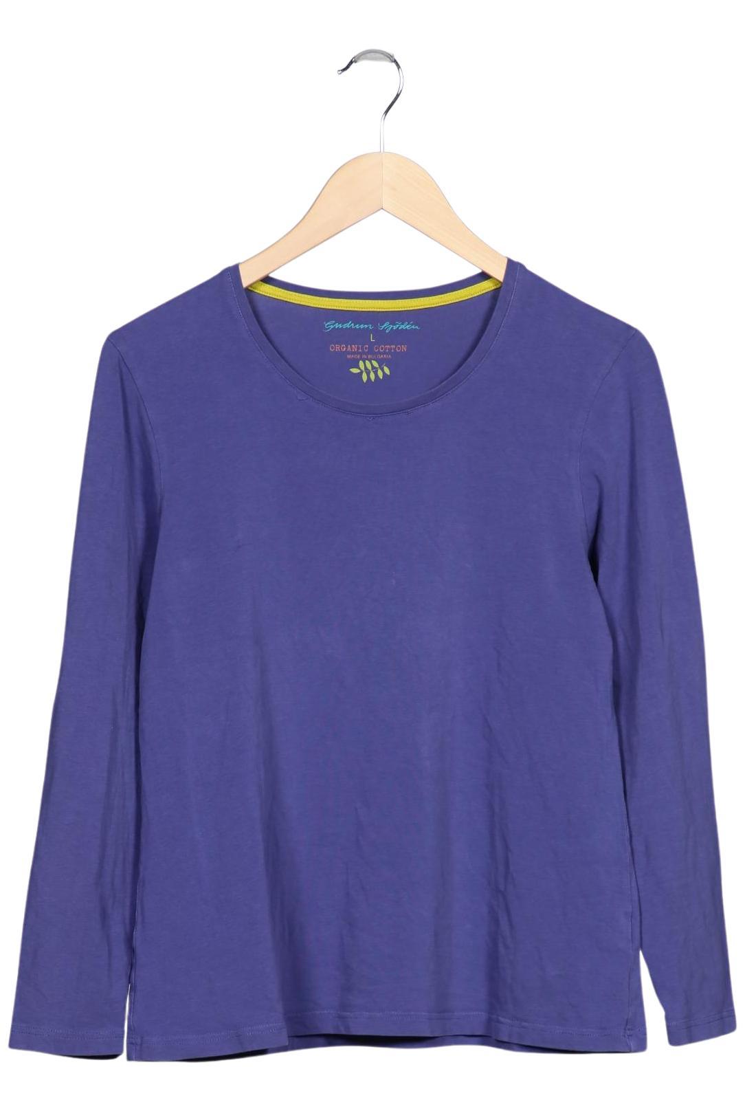 

Gudrun Sjödén Damen Langarmshirt, flieder, Gr. 42