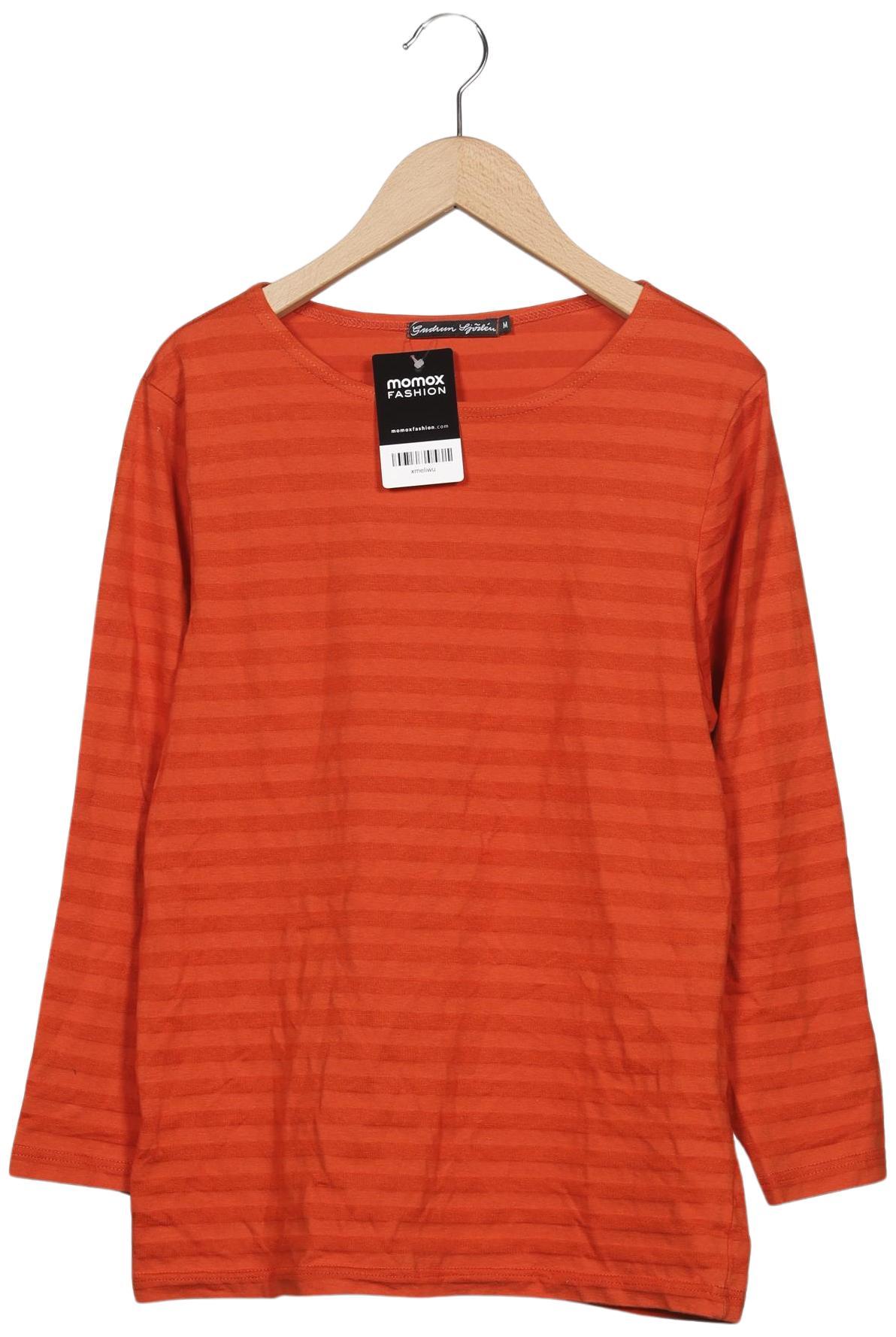 

Gudrun Sjödén Damen Langarmshirt, orange, Gr. 38
