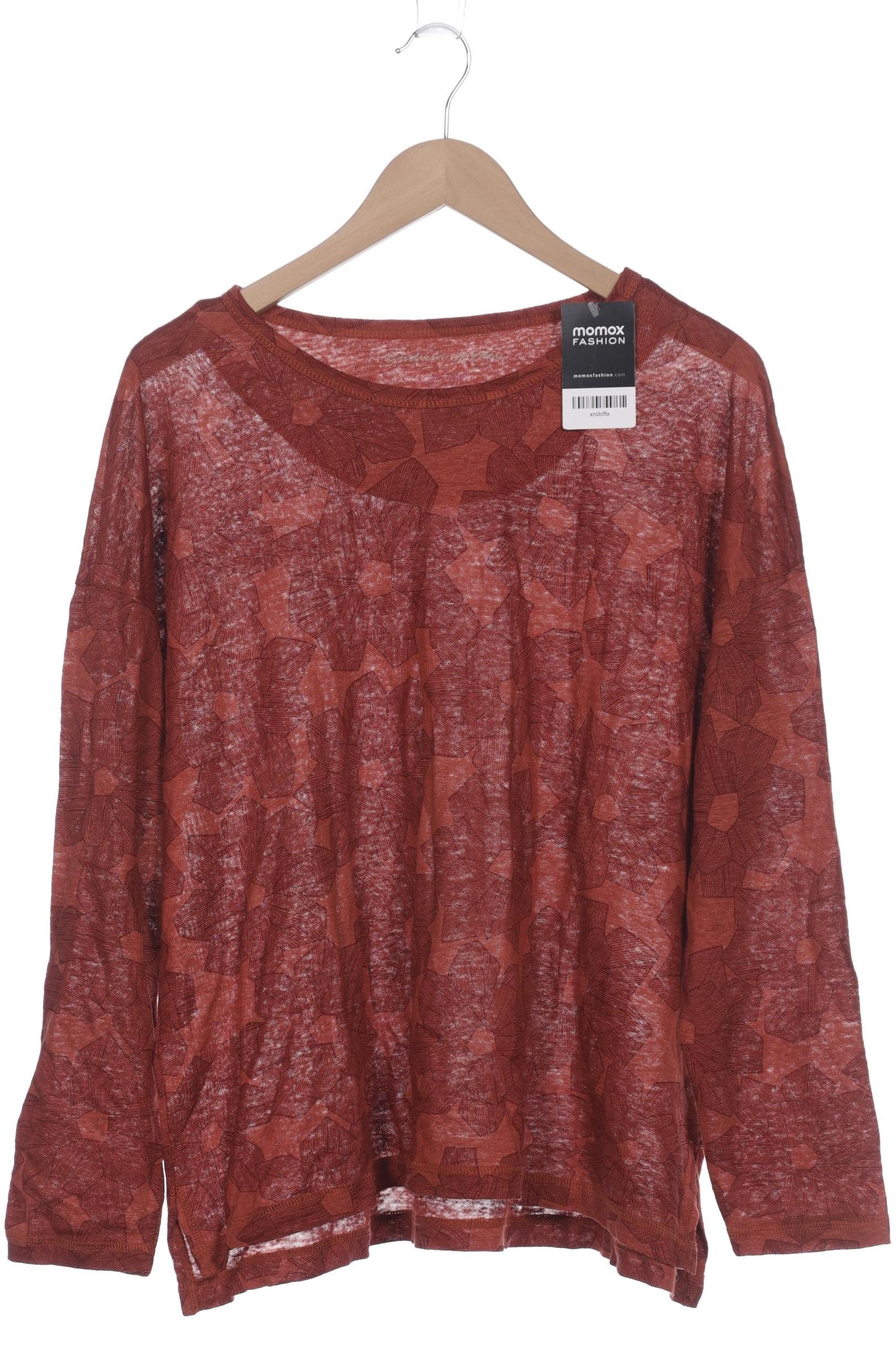 

Gudrun Sjödén Damen Langarmshirt, orange, Gr. 42