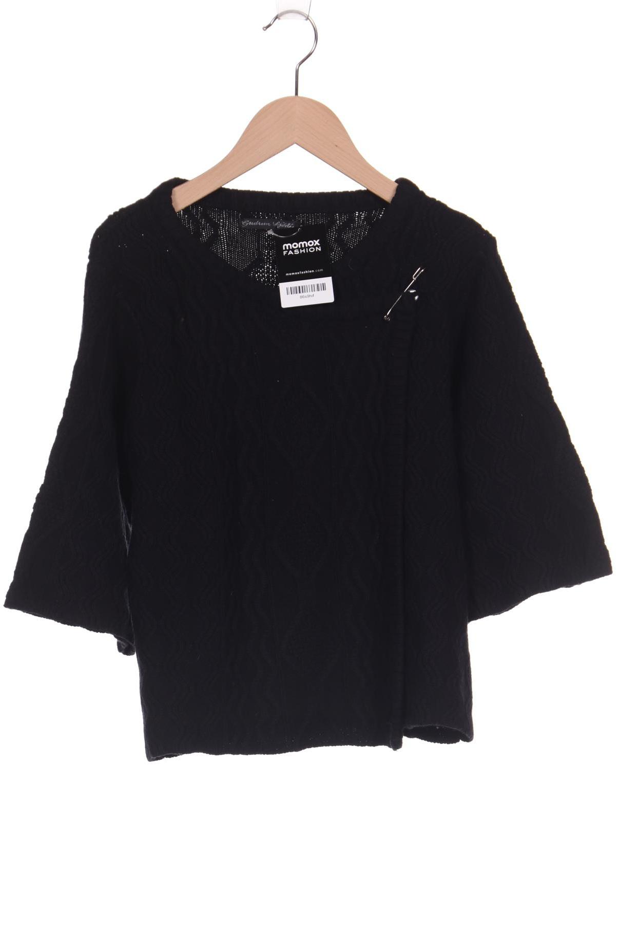 

Gudrun Sjödén Damen Strickjacke, schwarz, Gr. 36