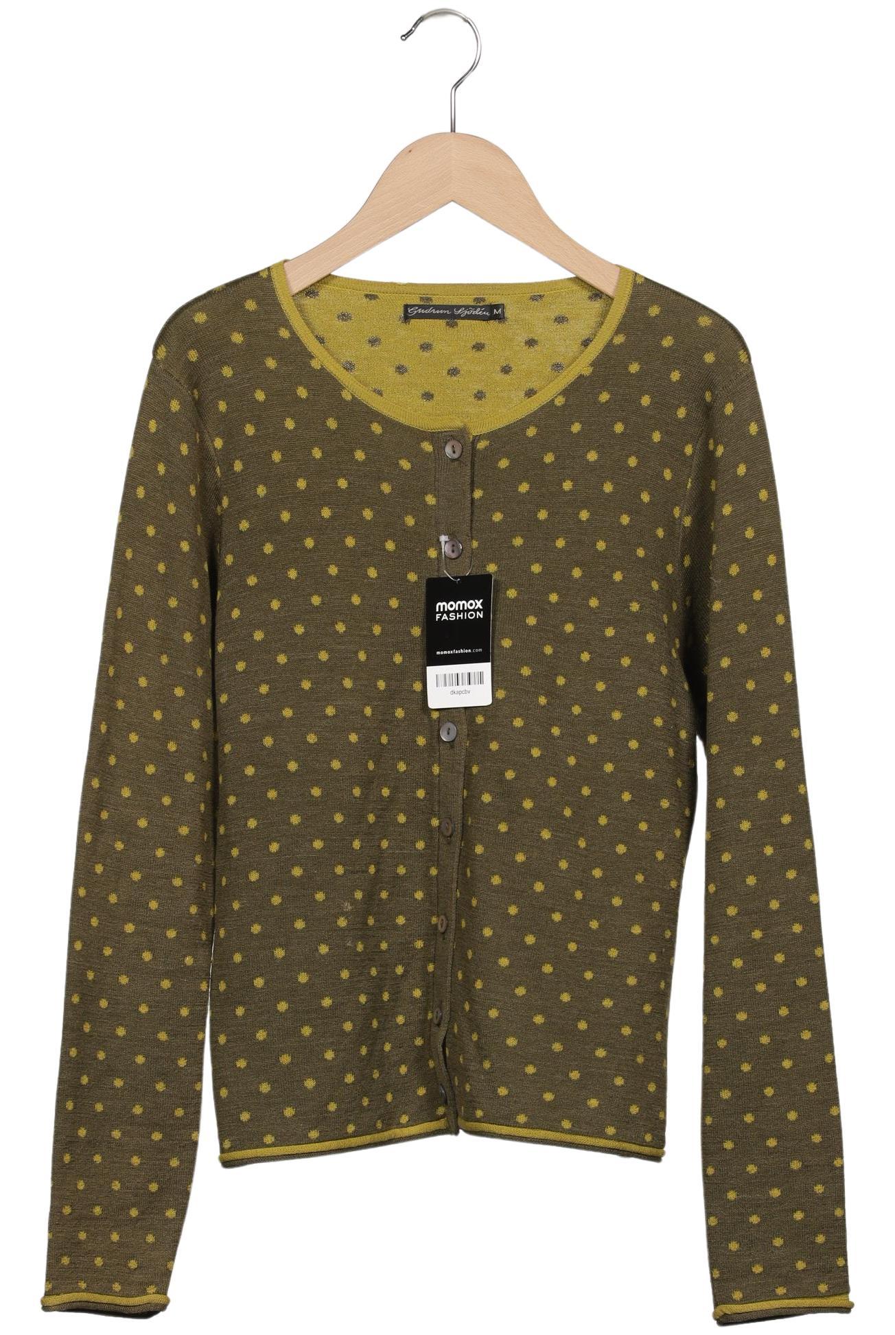 

Gudrun Sjödén Damen Strickjacke, grün, Gr. 38