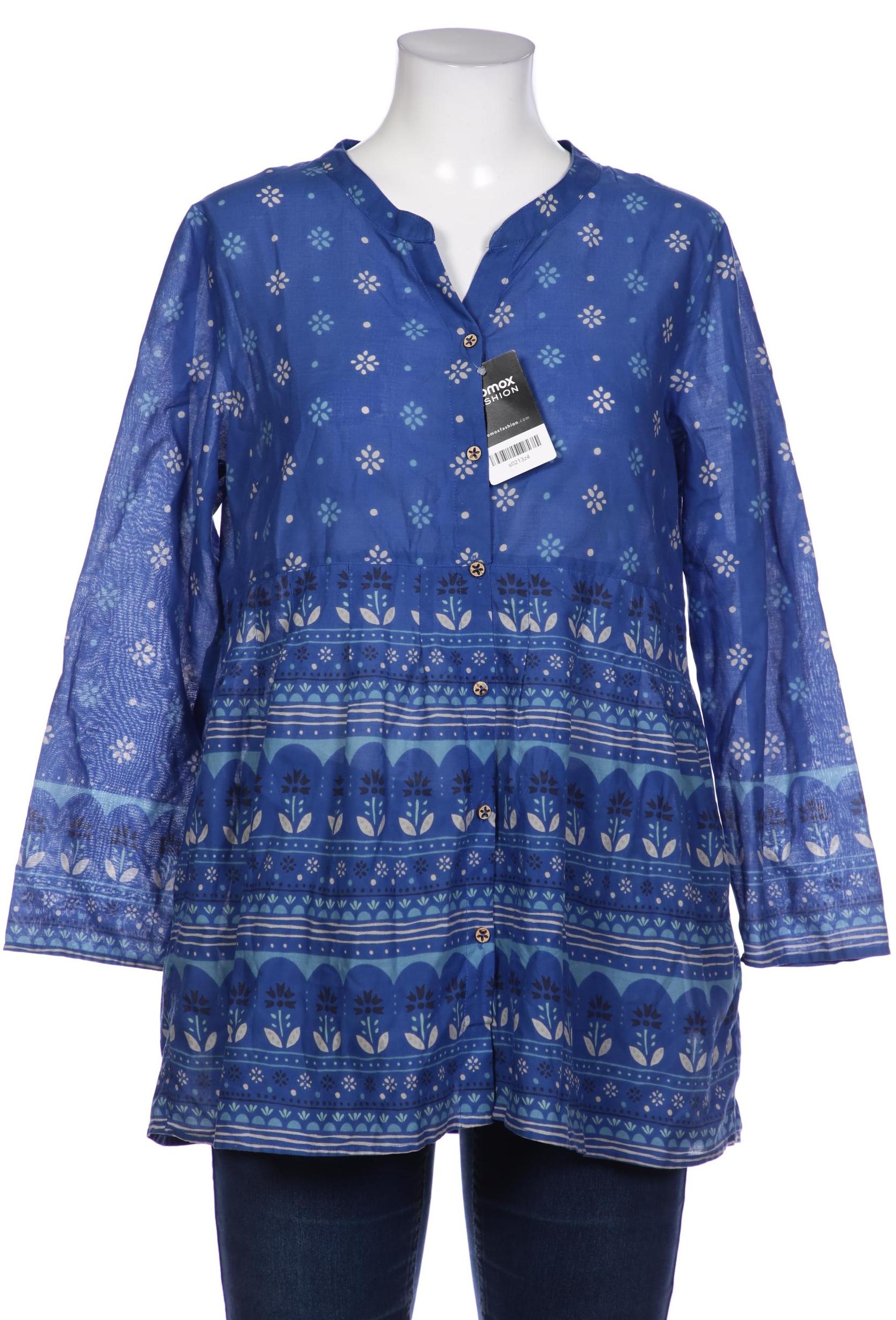 

Gudrun Sjödén Damen Bluse, blau, Gr. 38