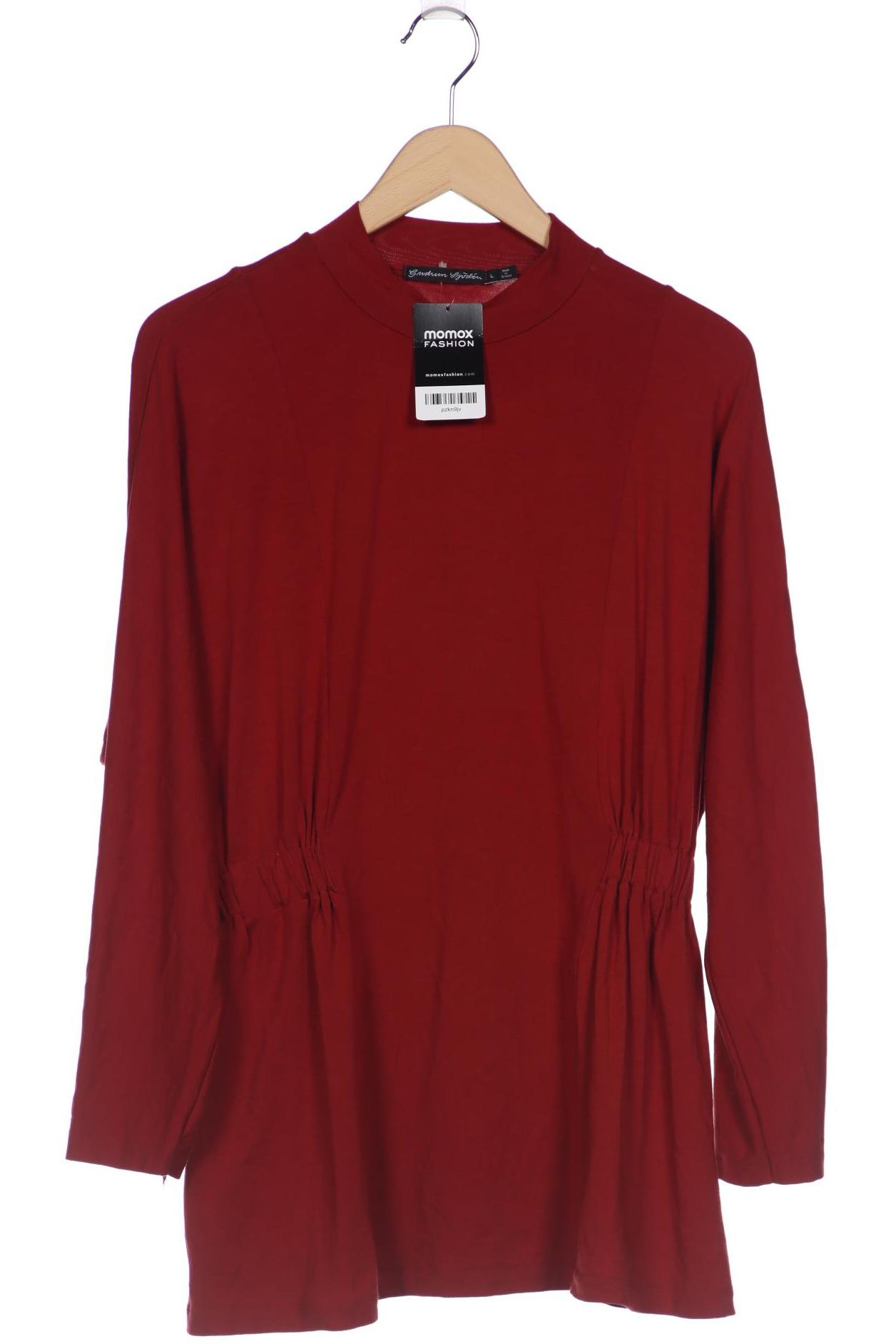 

Gudrun Sjödén Damen Langarmshirt, rot, Gr. 42