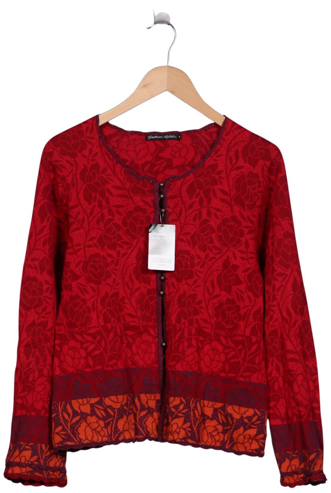 

Gudrun Sjödén Damen Strickjacke, rot, Gr. 38