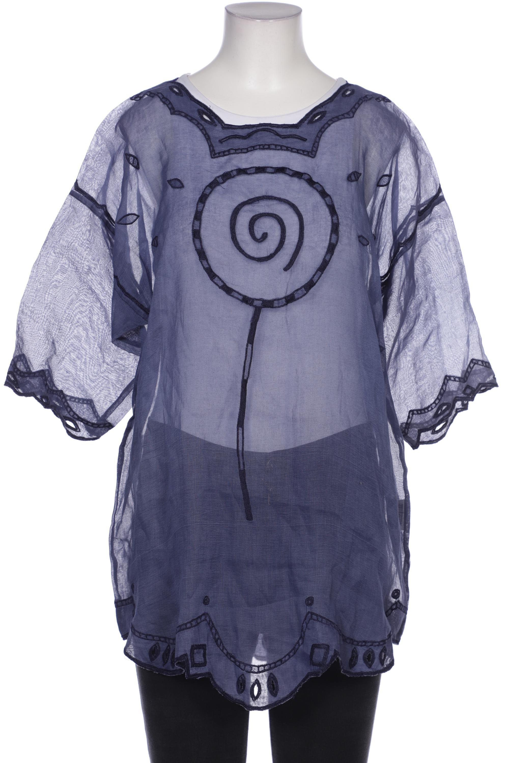

Gudrun Sjödén Damen Bluse, marineblau, Gr. 36