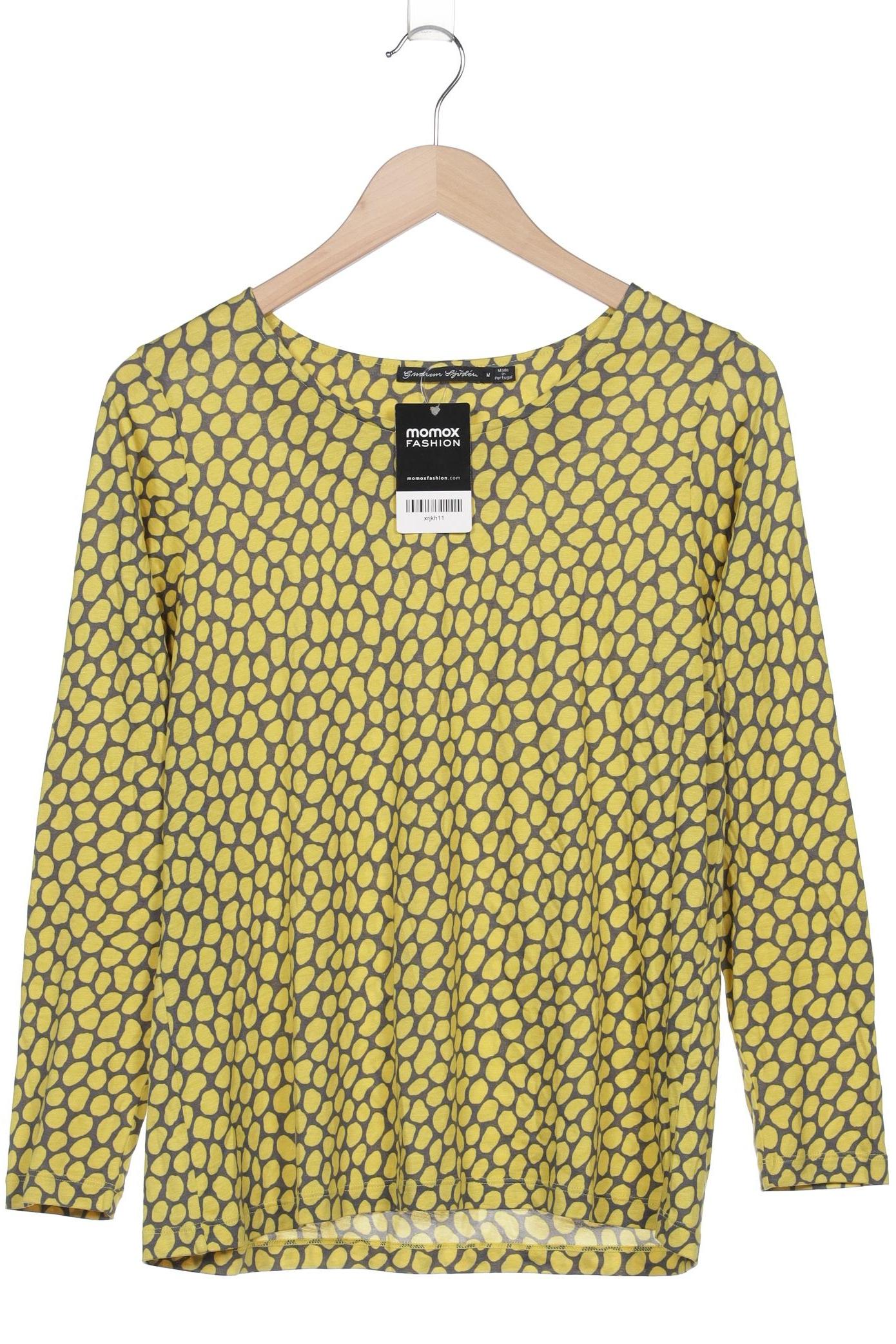 

Gudrun Sjödén Damen Langarmshirt, grün, Gr. 38