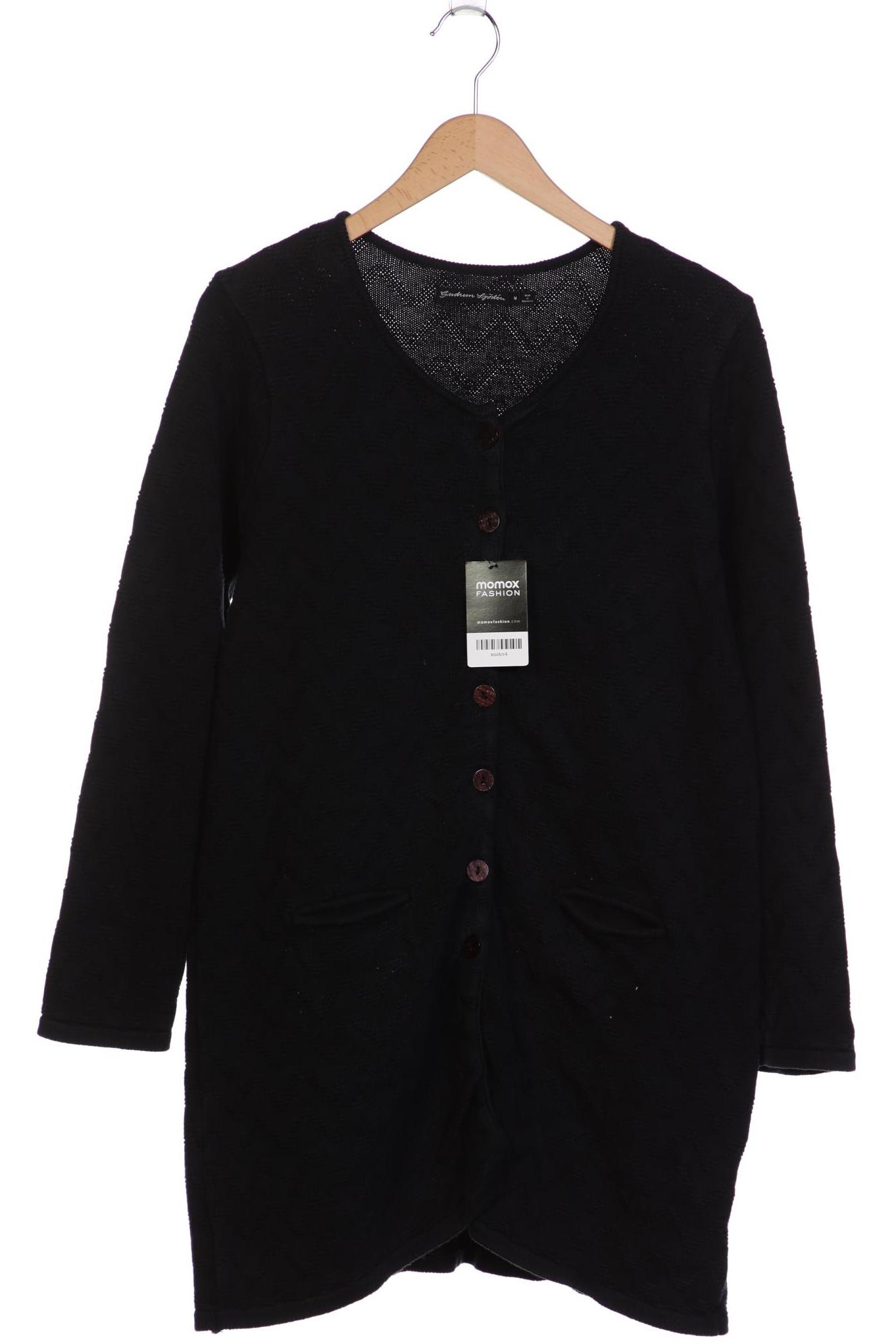 

Gudrun Sjödén Damen Strickjacke, schwarz, Gr. 38