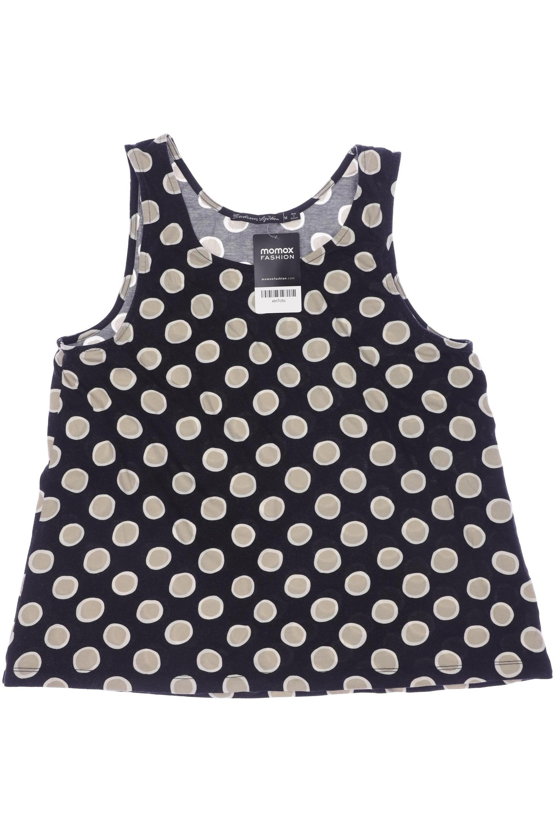 

Gudrun Sjödén Damen Top, schwarz, Gr. 38