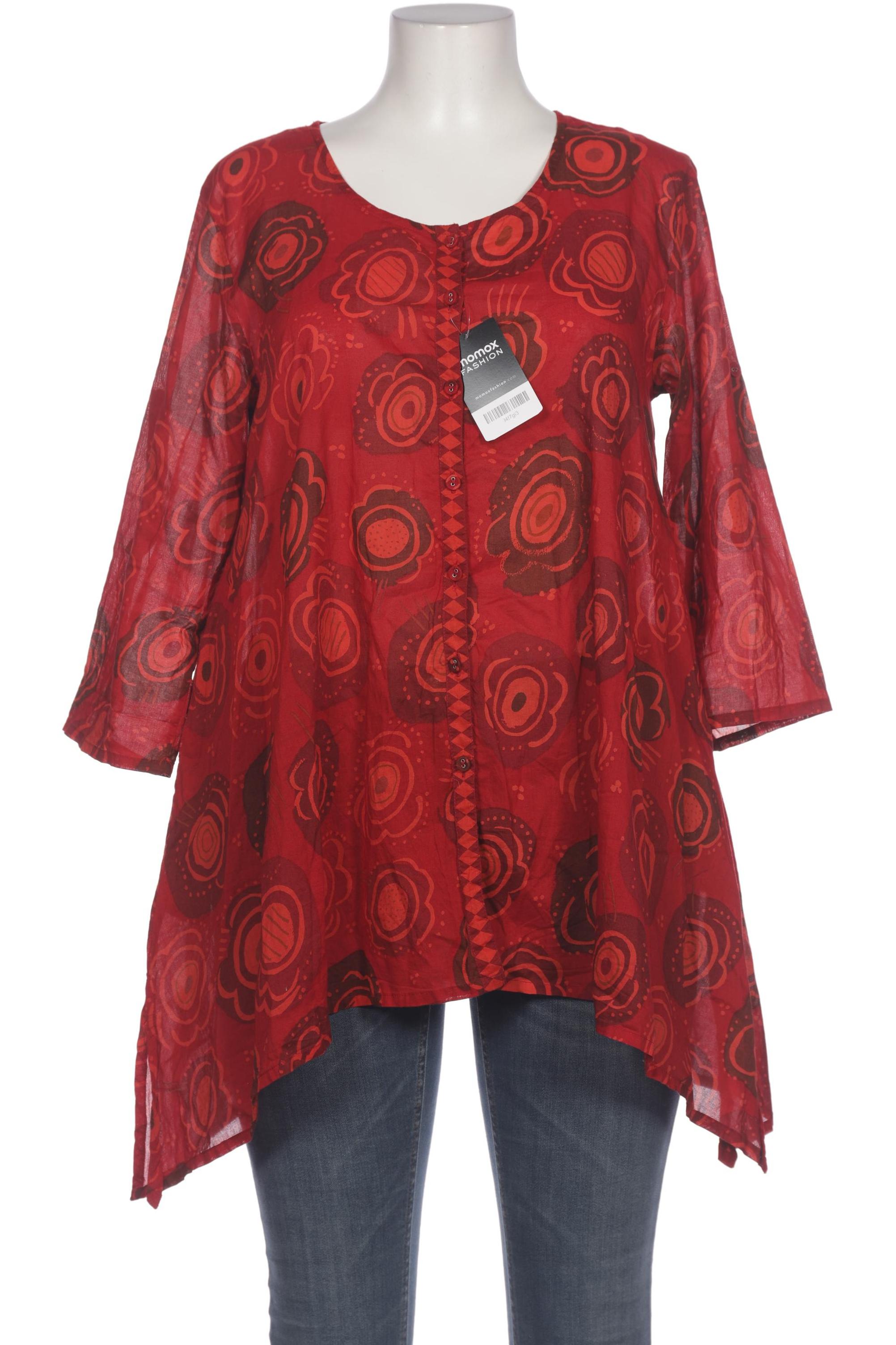

Gudrun Sjödén Damen Bluse, rot, Gr. 42