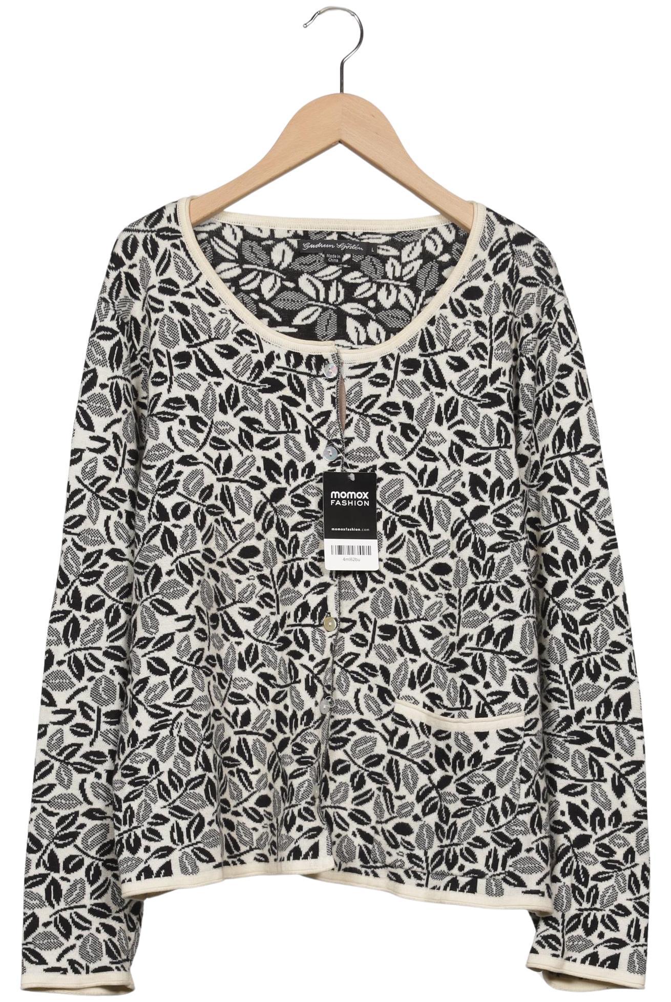 

Gudrun Sjödén Damen Strickjacke, schwarz, Gr. 42