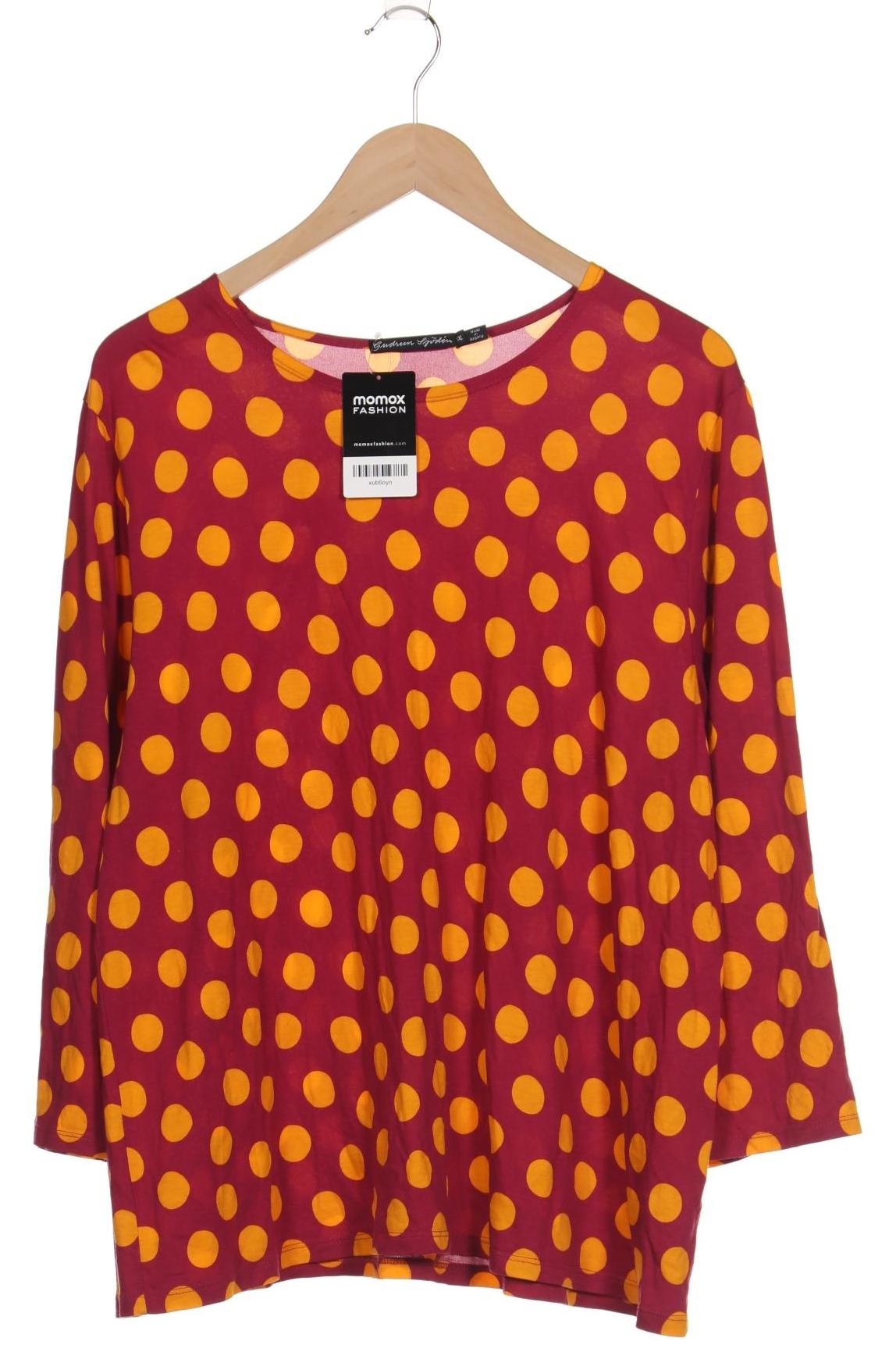 

Gudrun Sjödén Damen Langarmshirt, bordeaux, Gr. 46