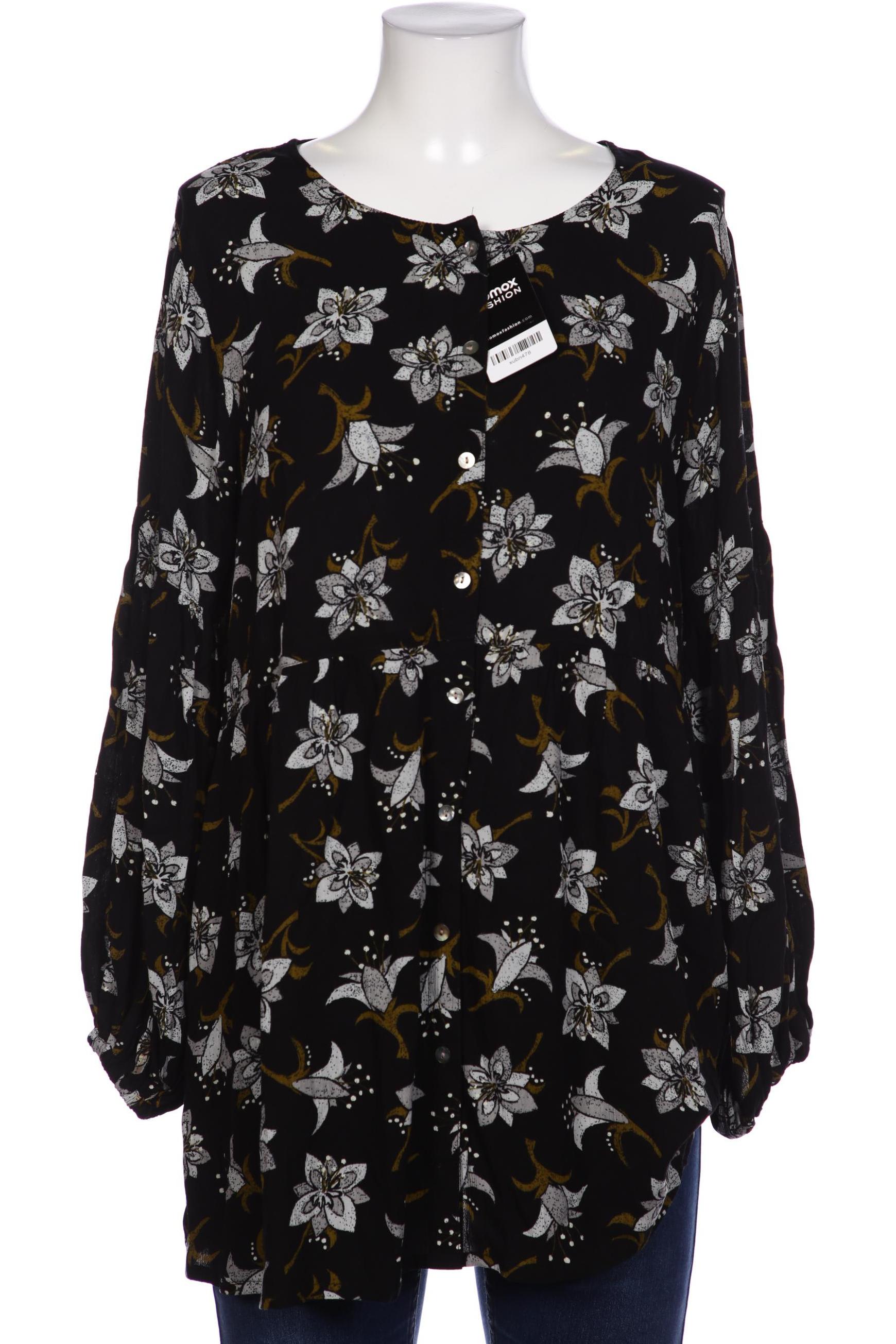 

Gudrun Sjödén Damen Bluse, schwarz, Gr. 38