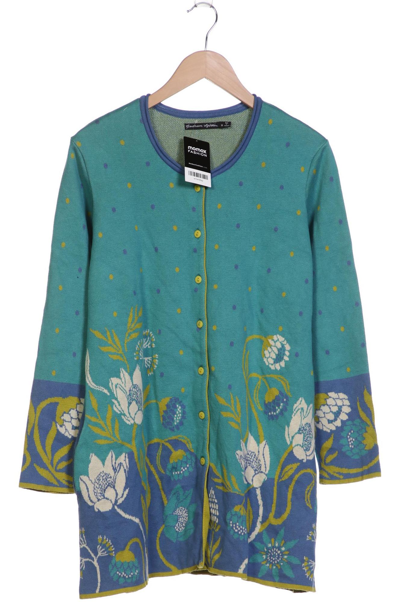 

Gudrun Sjödén Damen Strickjacke, blau, Gr. 38