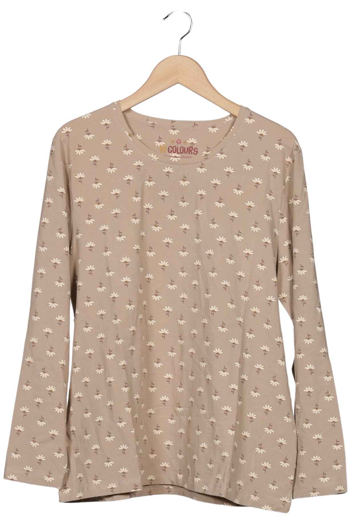 

Gudrun Sjödén Damen Langarmshirt, beige, Gr. 44