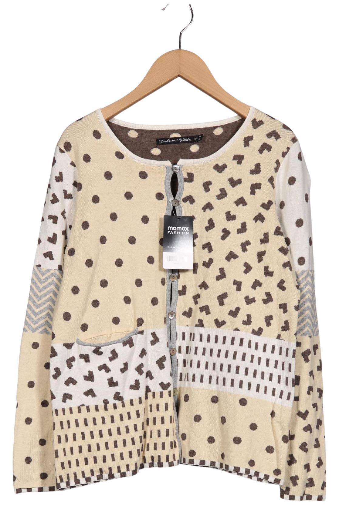 

Gudrun Sjödén Damen Strickjacke, beige, Gr. 34