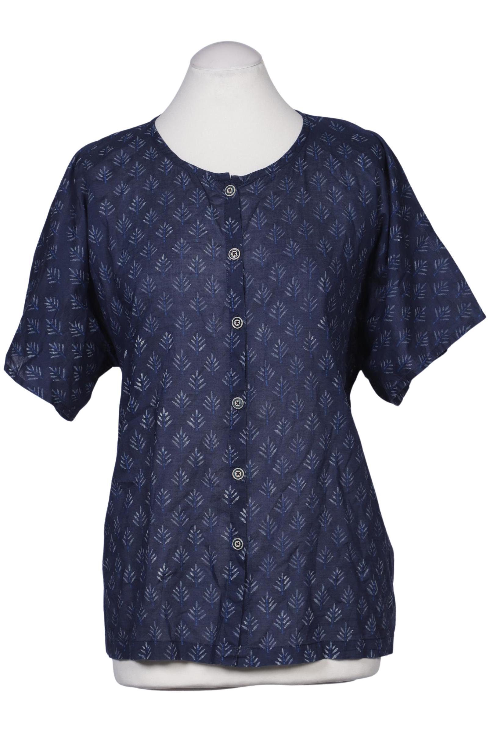 

Gudrun Sjödén Damen Bluse, marineblau, Gr. 36