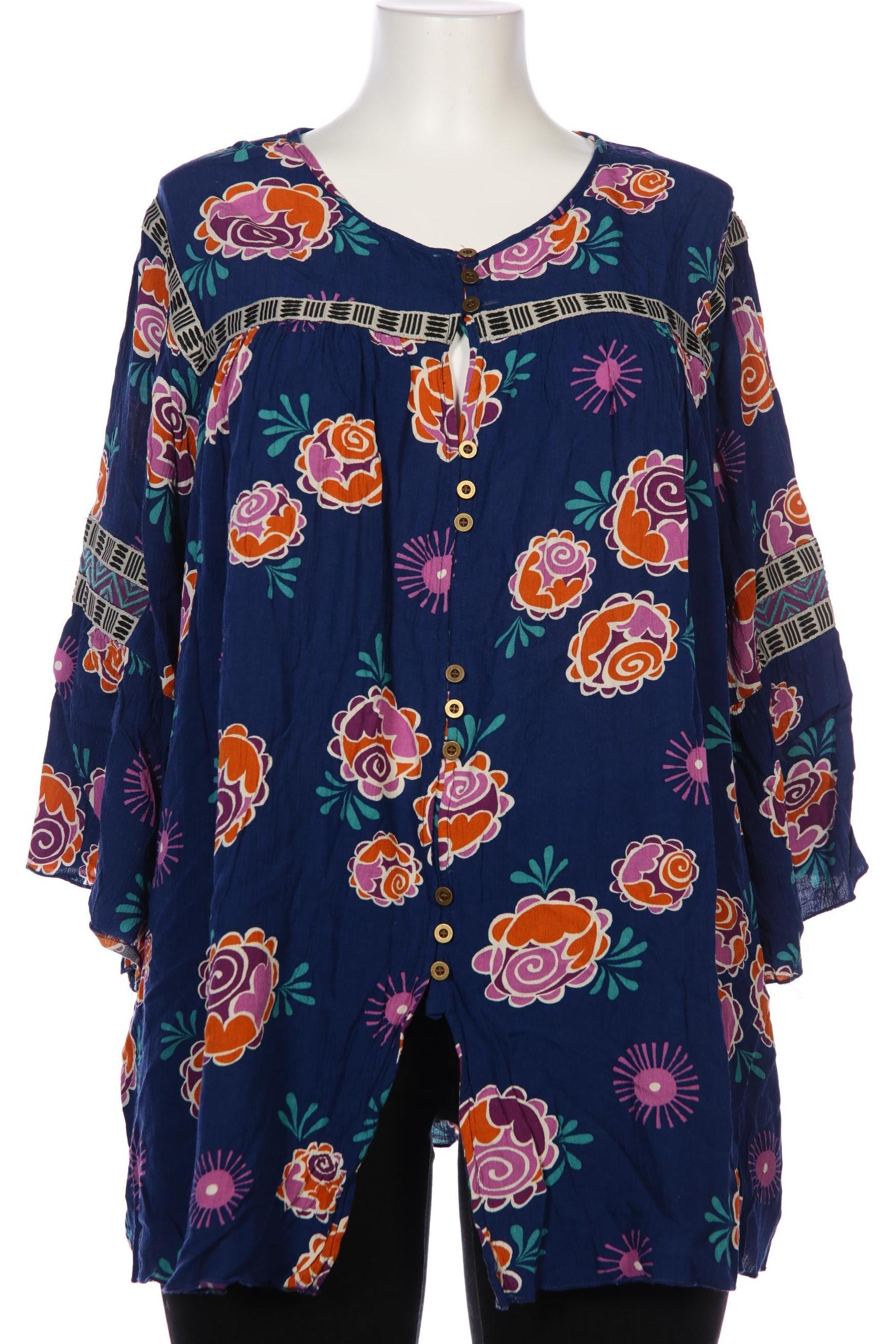 

Gudrun Sjödén Damen Bluse, blau, Gr. 44