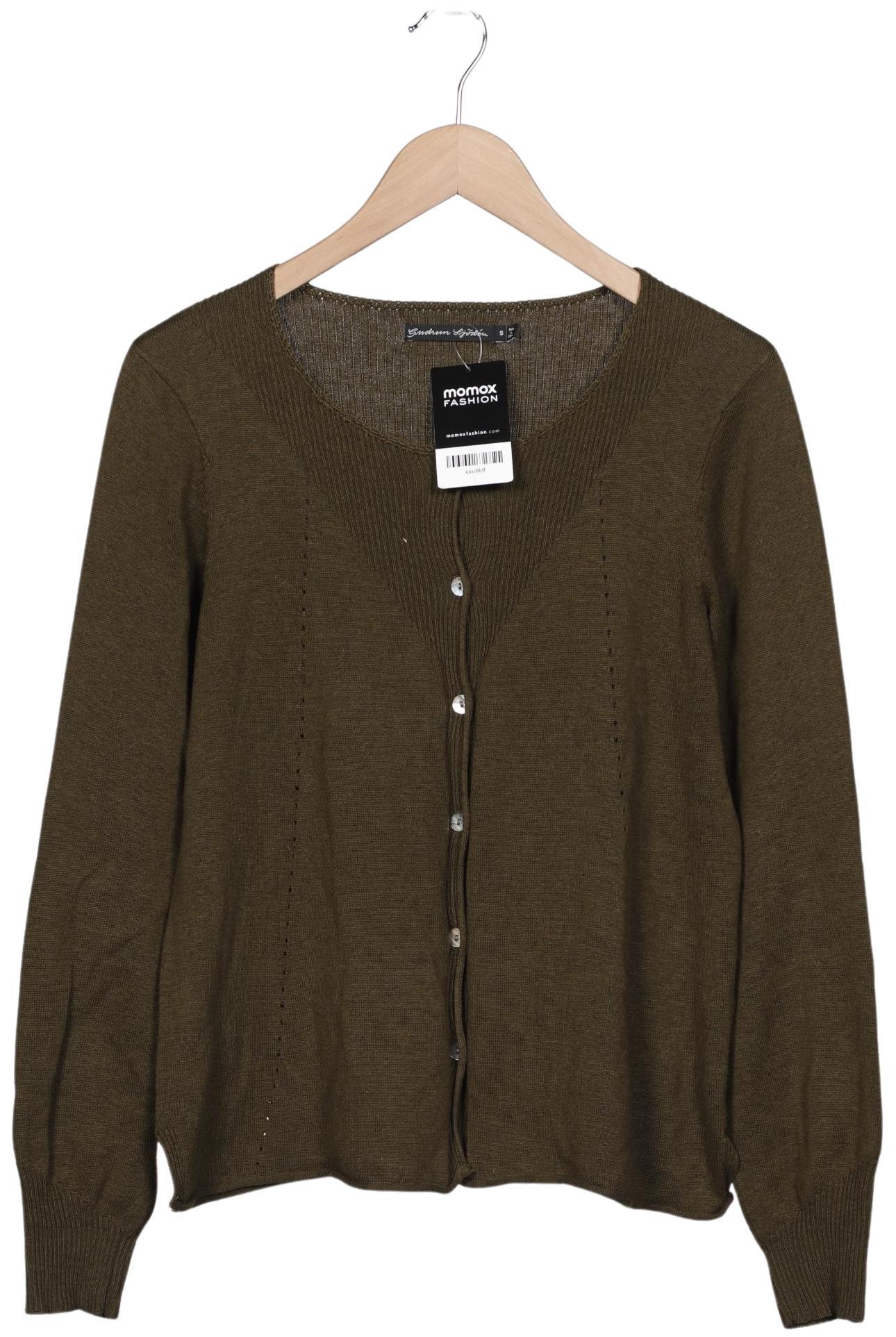 

Gudrun Sjödén Damen Strickjacke, grün, Gr. 36