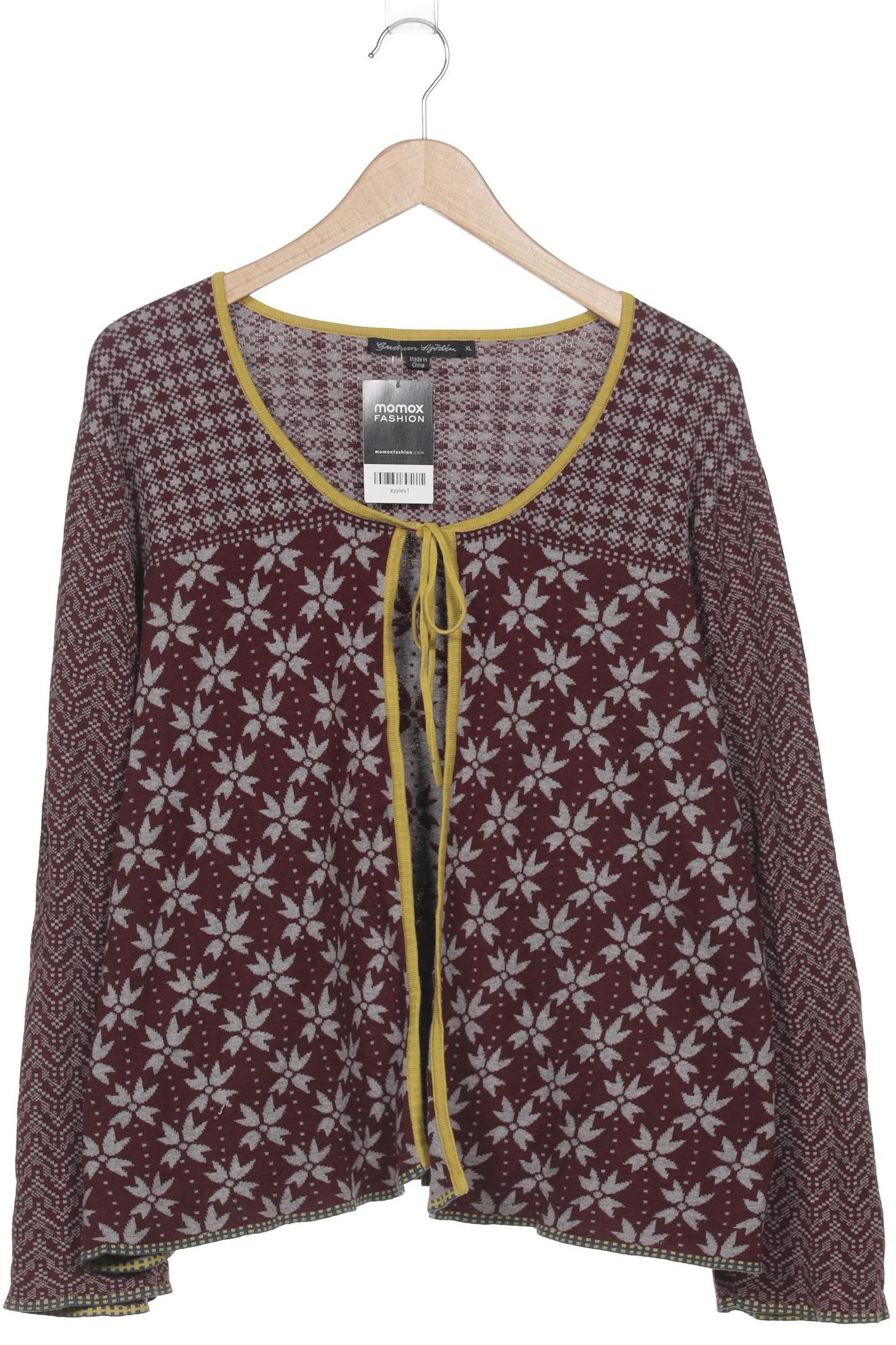 

Gudrun Sjödén Damen Strickjacke, bordeaux, Gr. 44