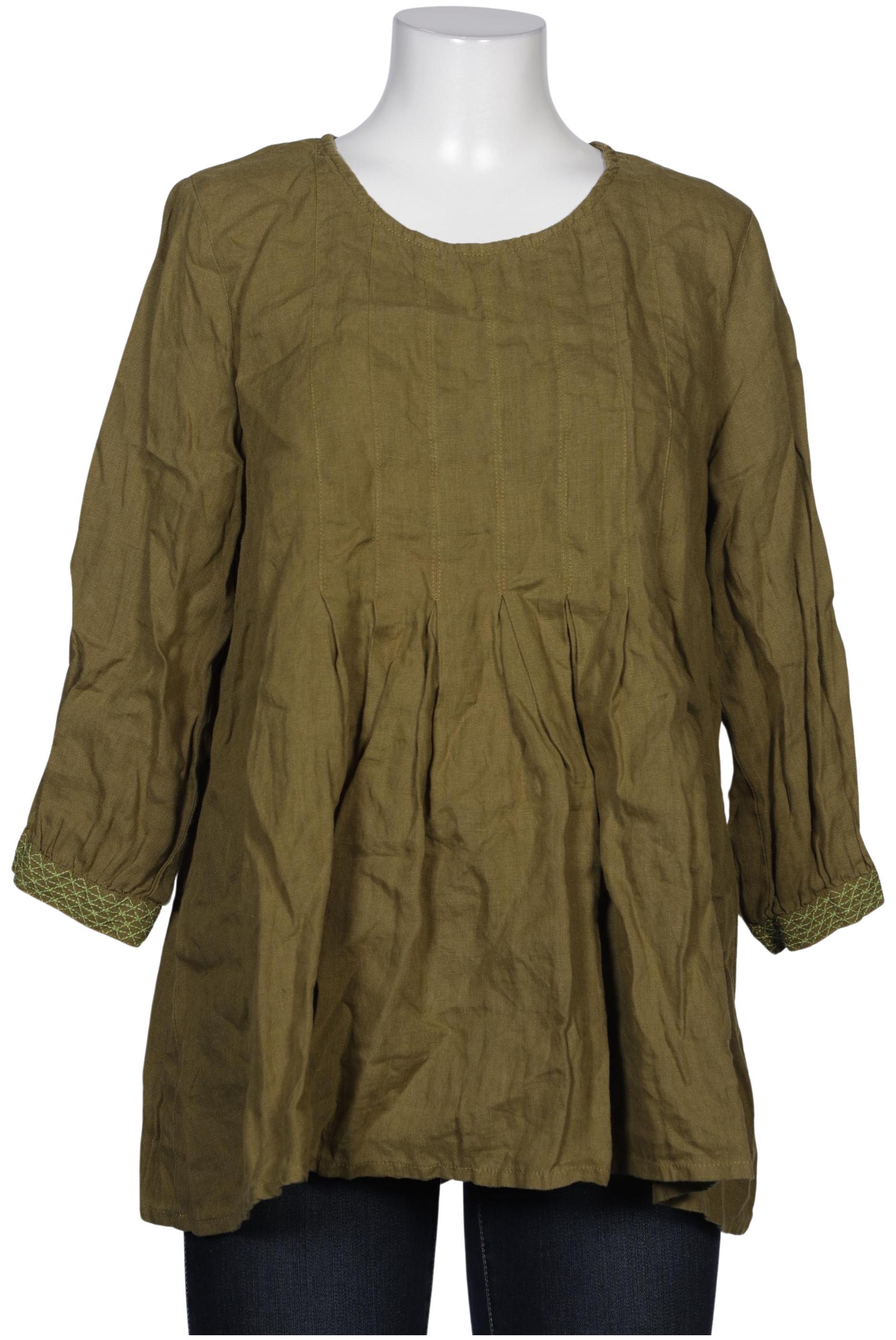 

Gudrun Sjödén Damen Bluse, grün, Gr. 38