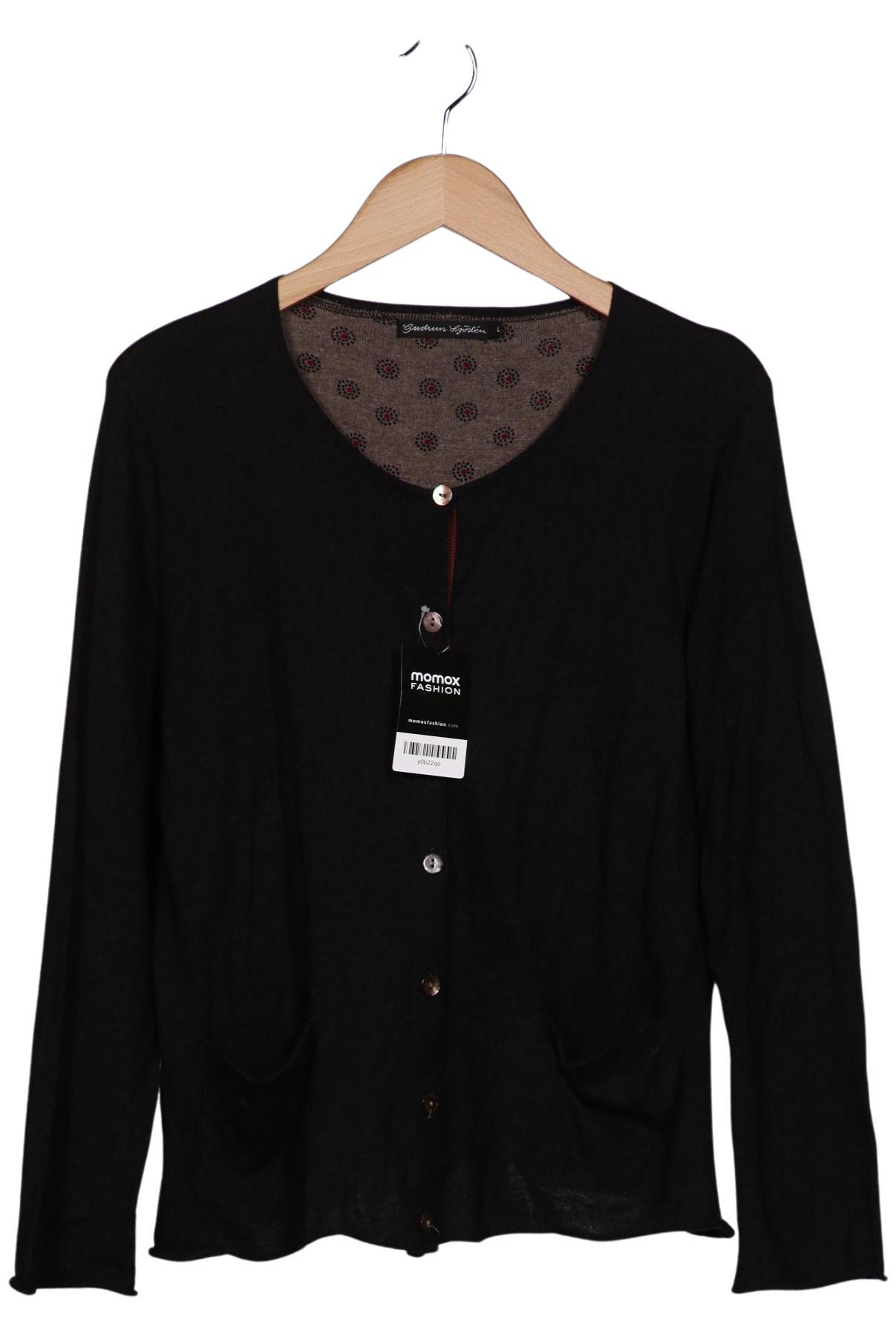 

Gudrun Sjödén Damen Strickjacke, schwarz, Gr. 42