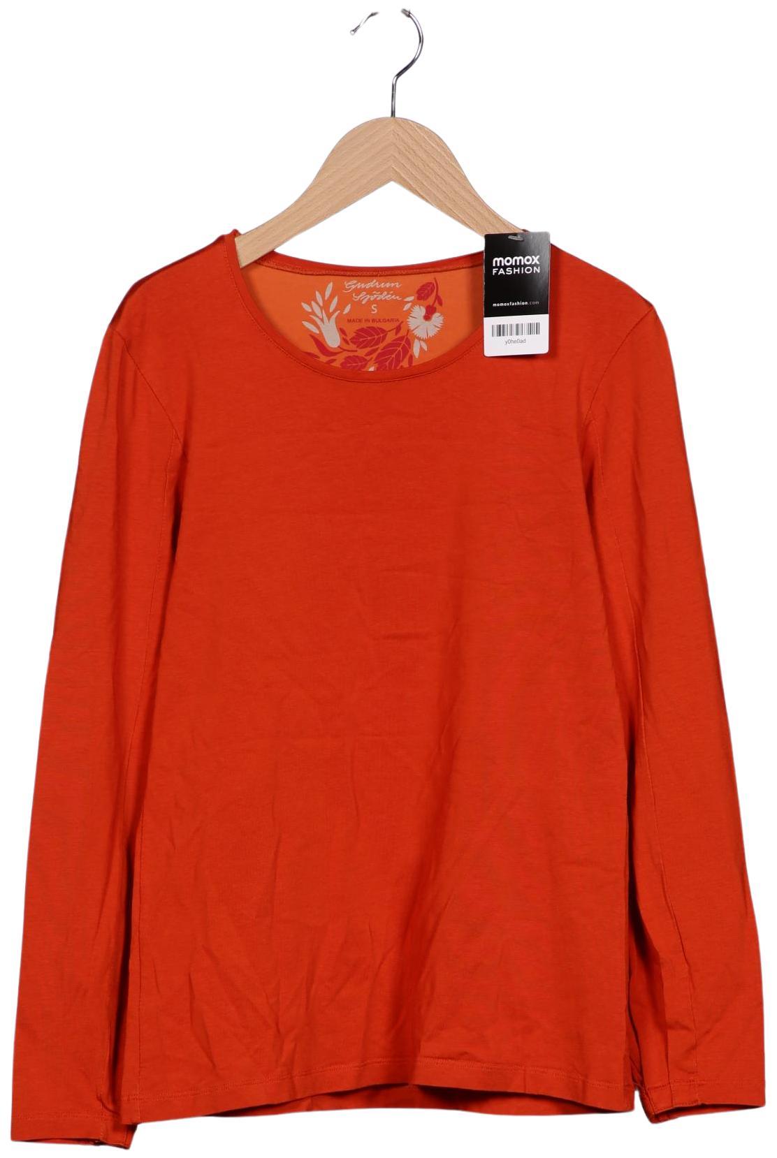 

Gudrun Sjödén Damen Langarmshirt, orange, Gr. 36