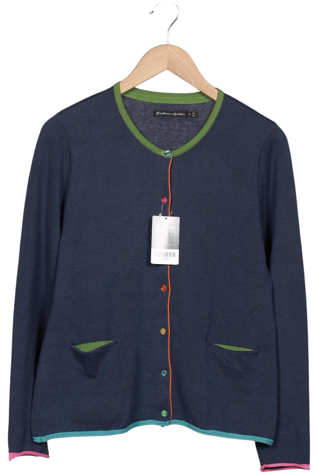 

Gudrun Sjödén Damen Strickjacke, blau, Gr. 36