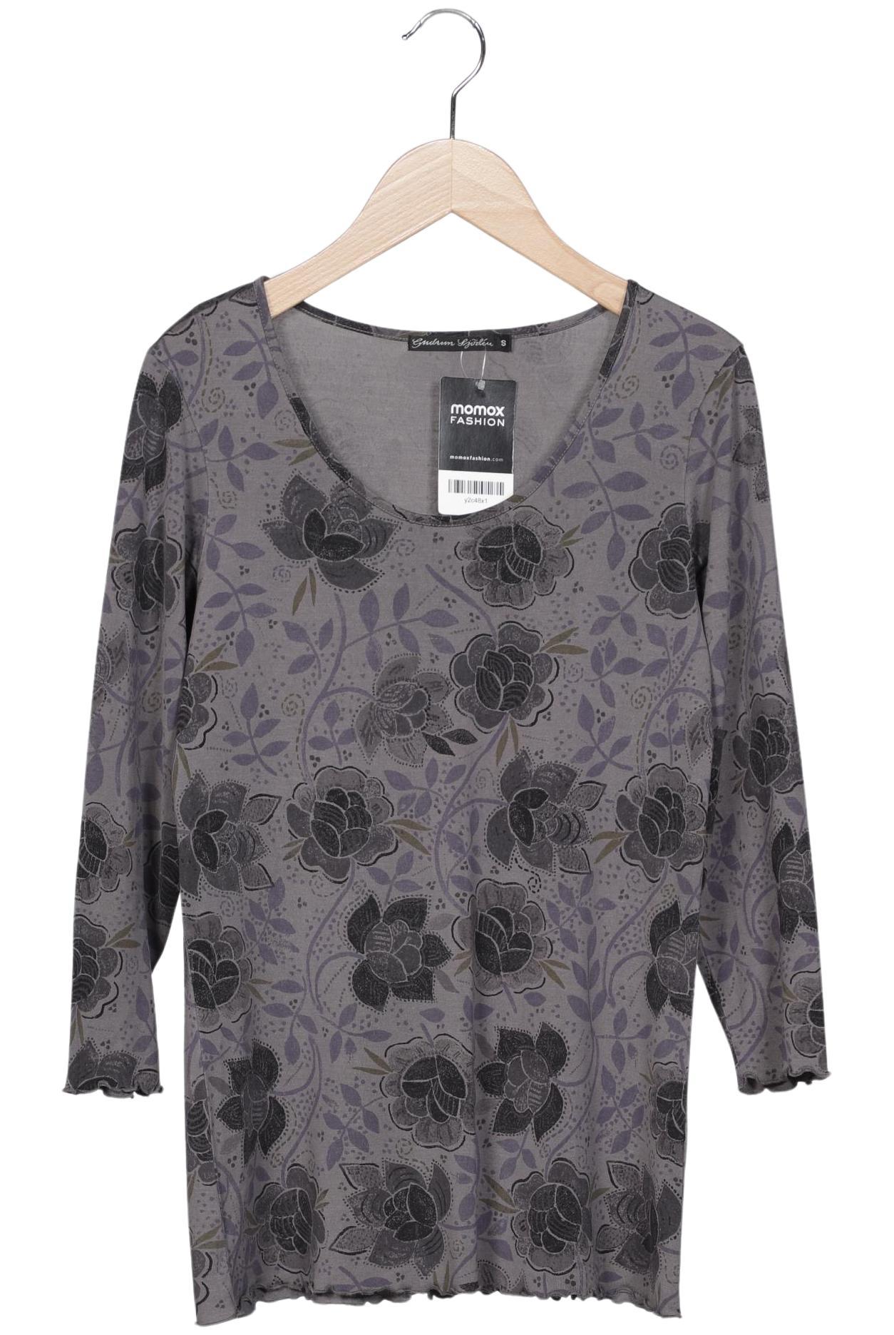 

Gudrun Sjödén Damen Langarmshirt, grau, Gr. 36