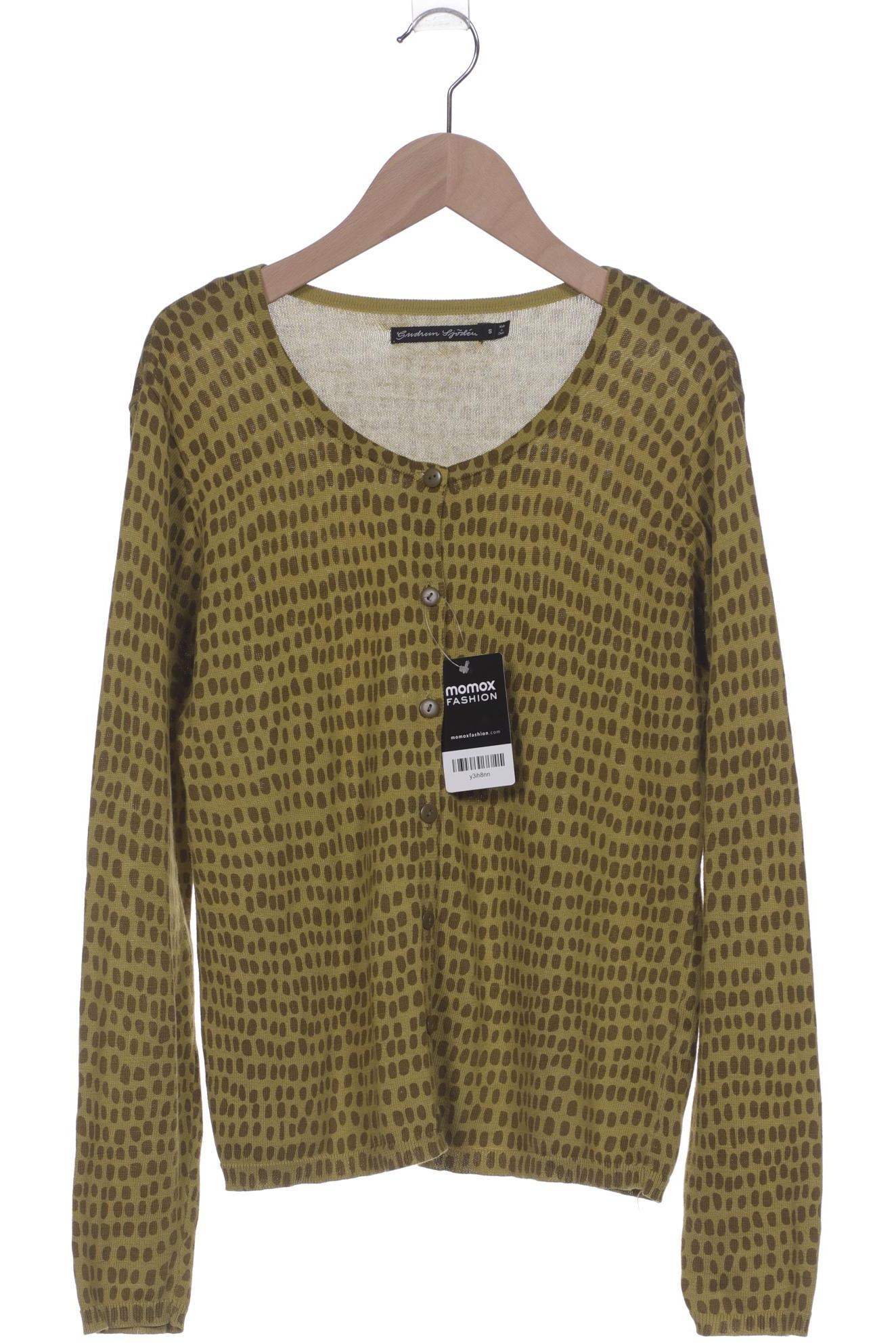

Gudrun Sjödén Damen Strickjacke, grün, Gr. 36