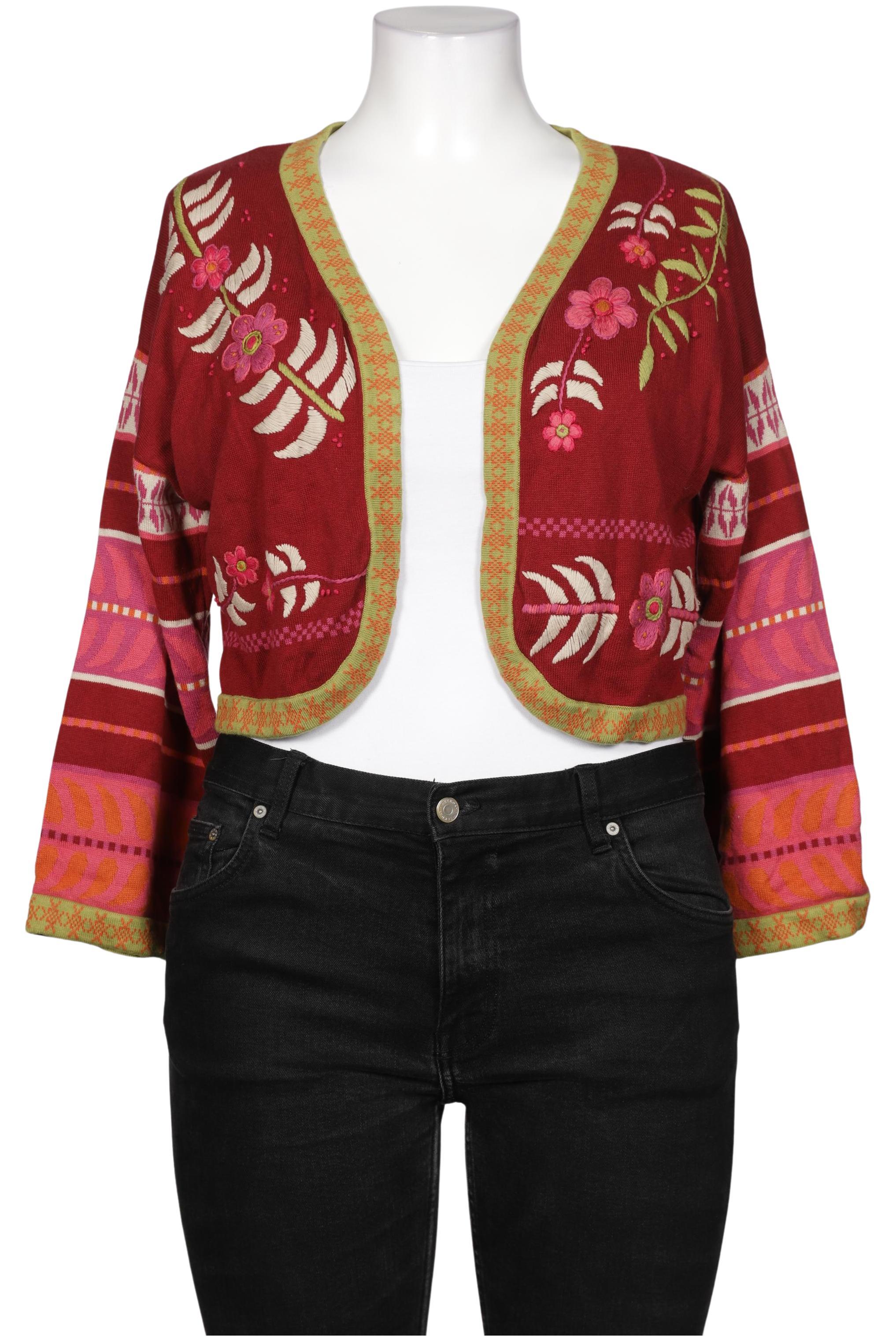 

Gudrun Sjödén Damen Strickjacke, rot, Gr. 42