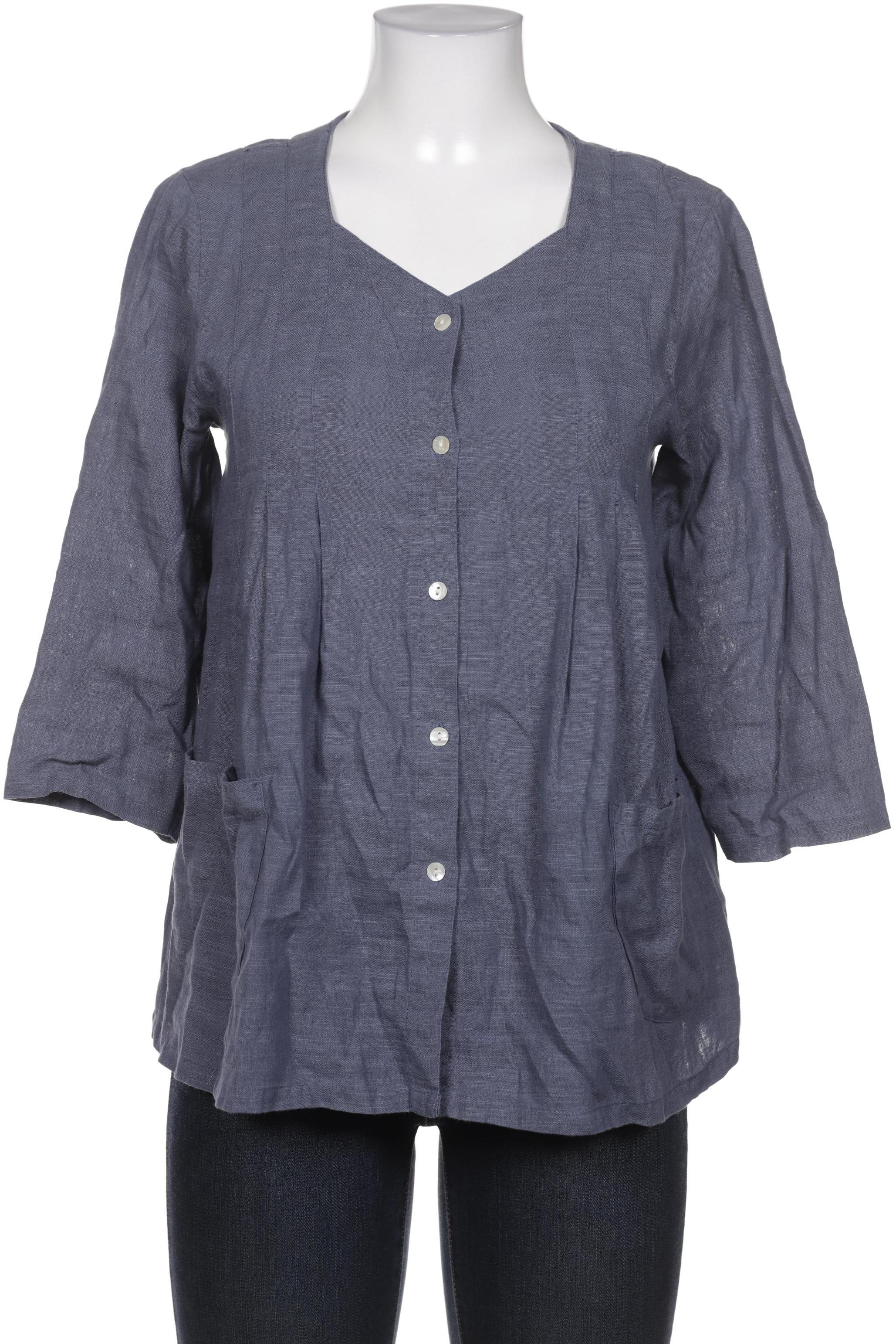 

Gudrun Sjödén Damen Bluse, blau, Gr. 36