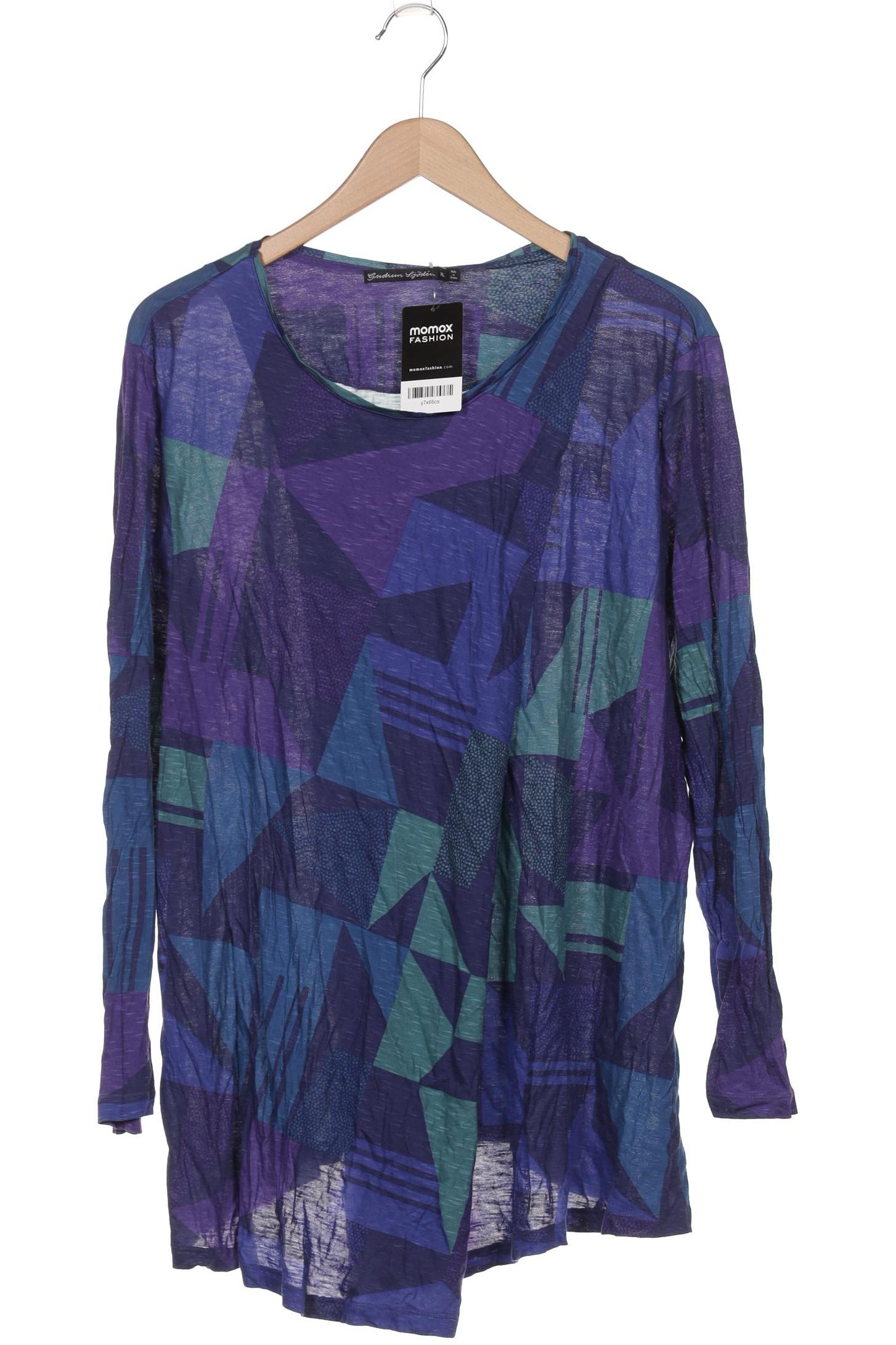 

Gudrun Sjödén Damen Langarmshirt, flieder, Gr. 44