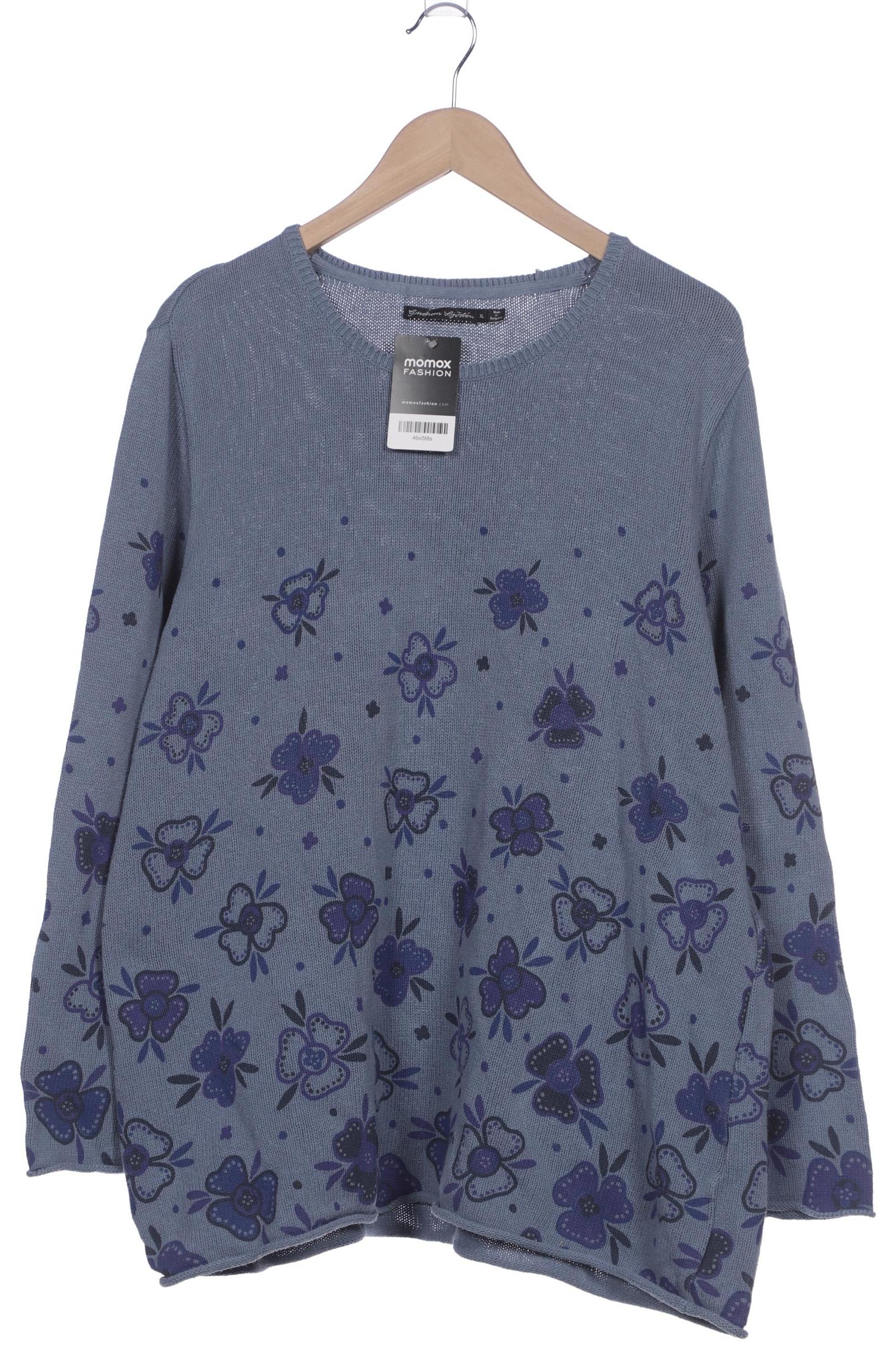 

Gudrun Sjödén Damen Pullover, blau, Gr. 44