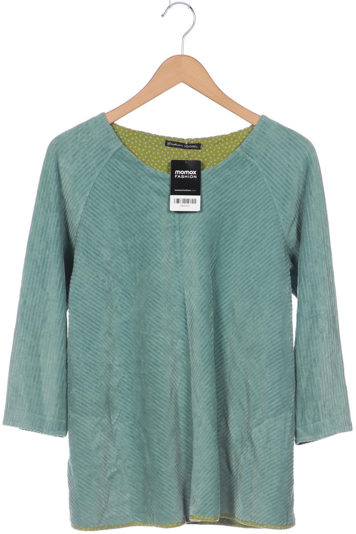 

Gudrun Sjödén Damen Langarmshirt, grün, Gr. 44
