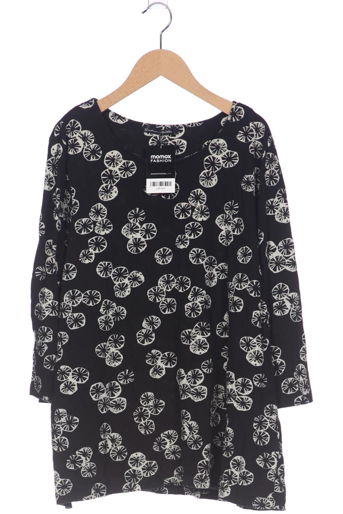 

Gudrun Sjödén Damen Langarmshirt, schwarz, Gr. 42
