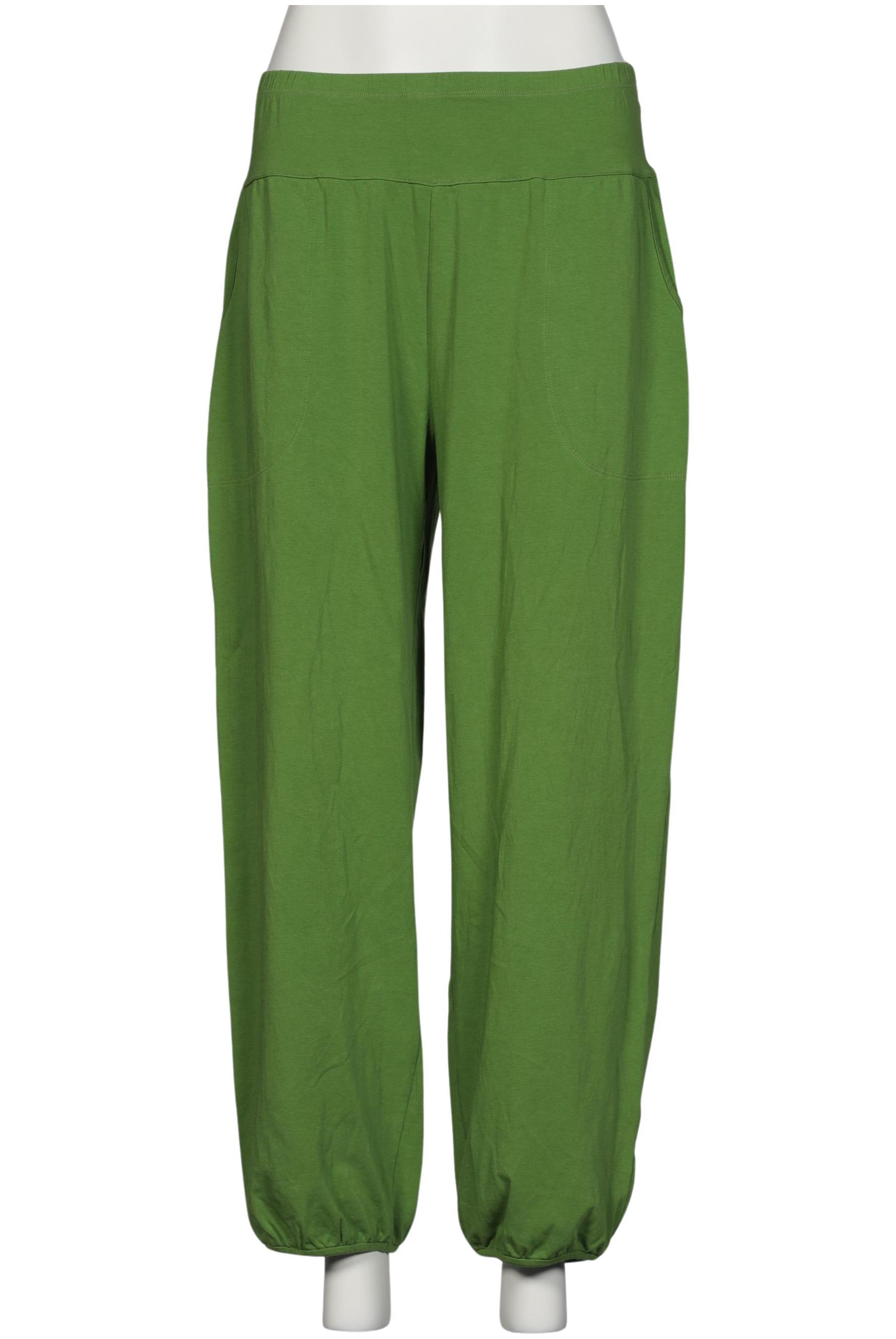 

Gudrun Sjödén Damen Stoffhose, grün, Gr. 0