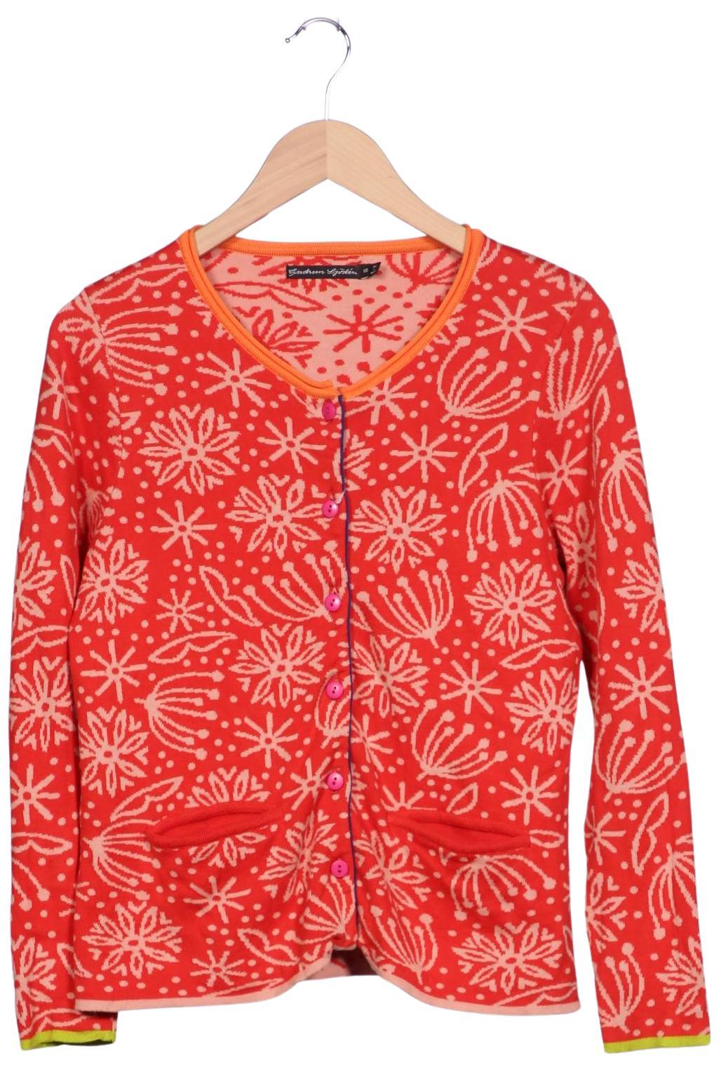 

Gudrun Sjödén Damen Strickjacke, rot, Gr. 34