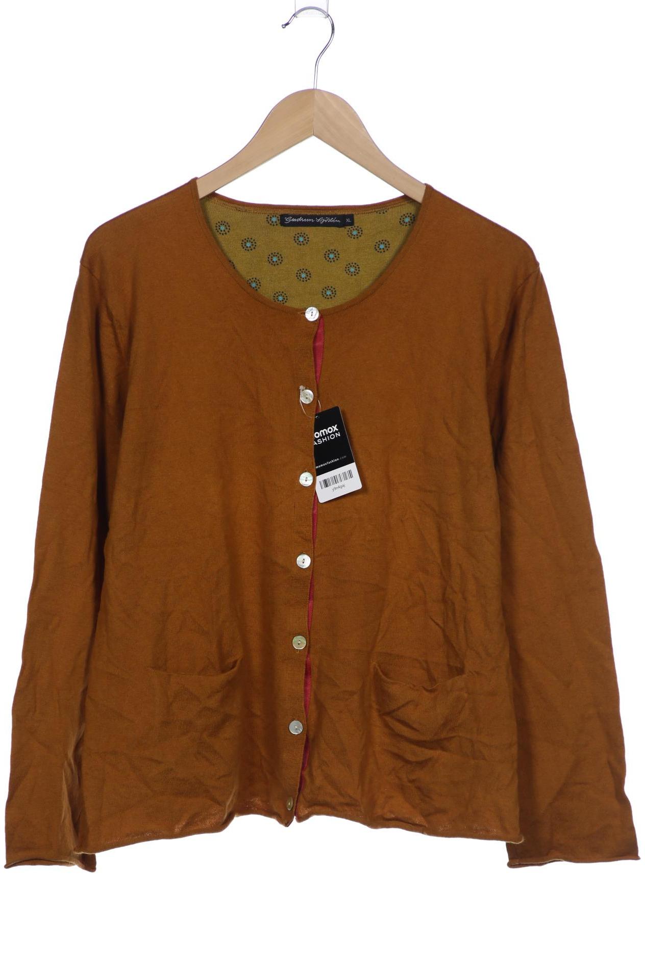 

Gudrun Sjödén Damen Strickjacke, braun, Gr. 44