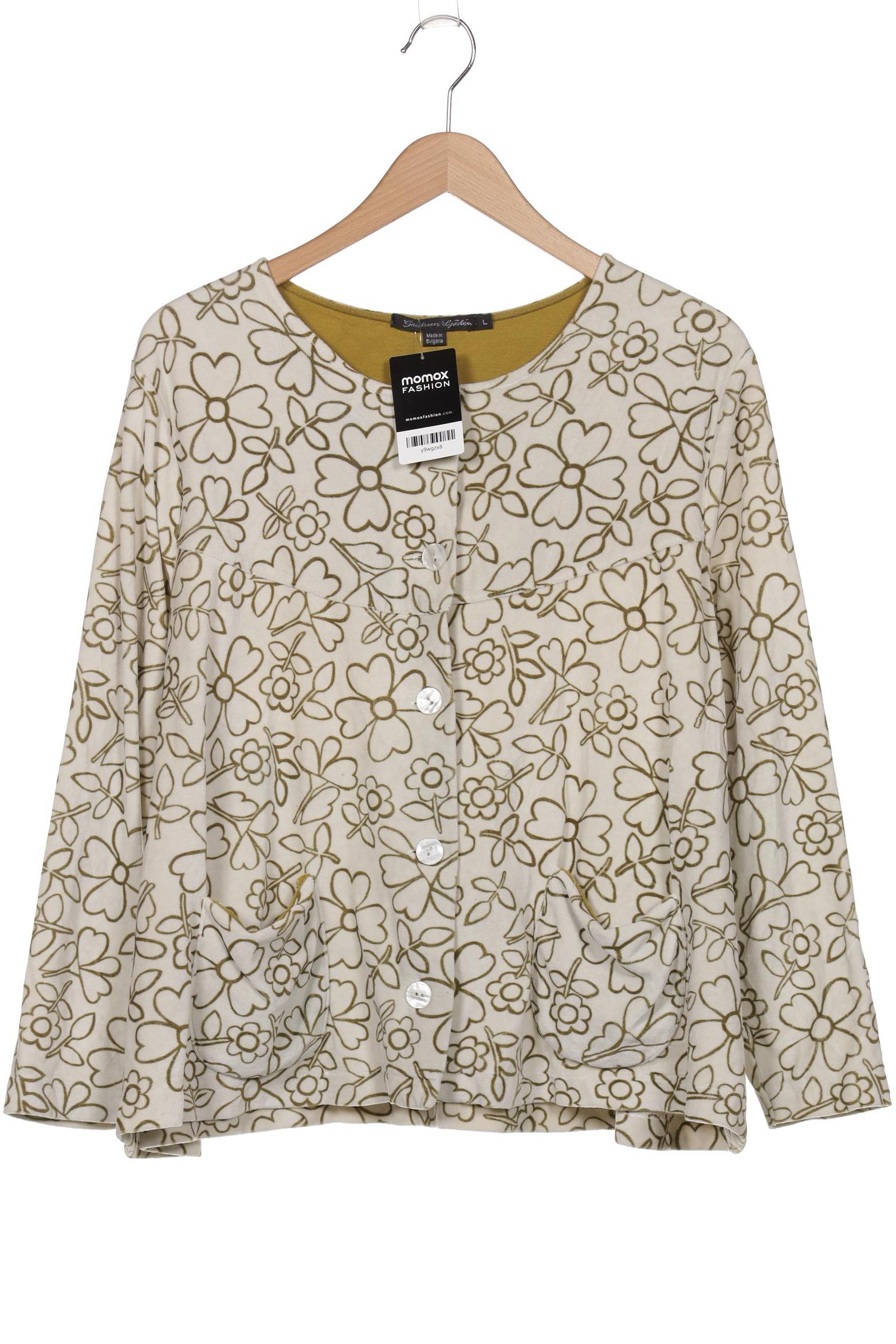 

Gudrun Sjödén Damen Strickjacke, cremeweiß, Gr. 42