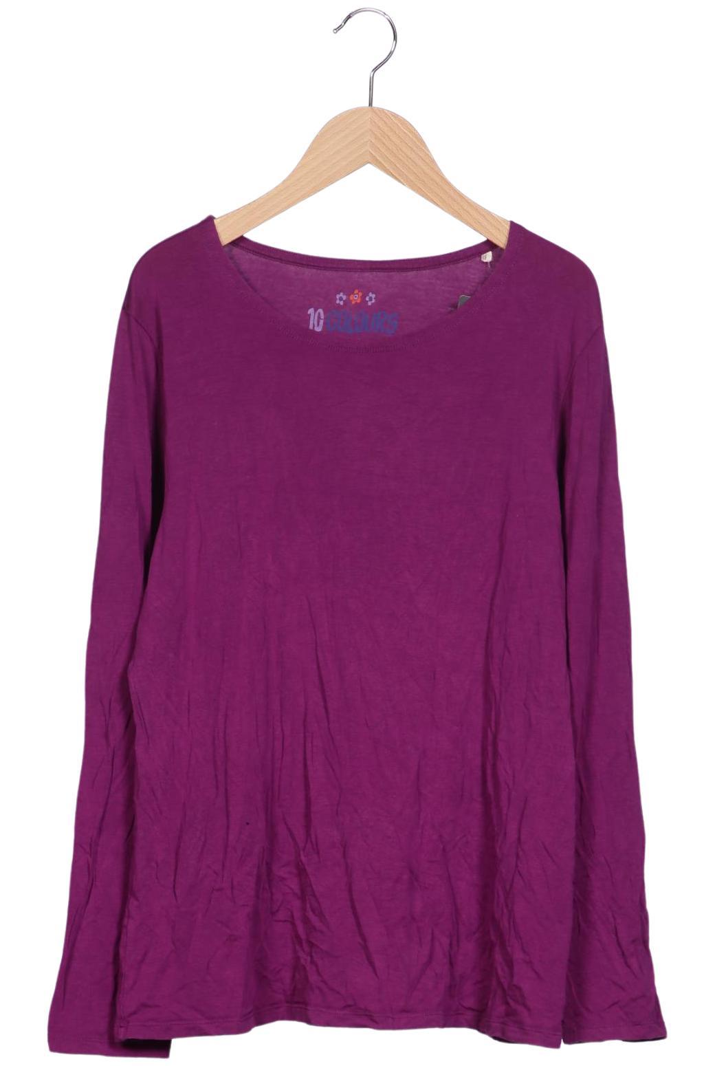 

Gudrun Sjödén Damen Langarmshirt, flieder, Gr. 42