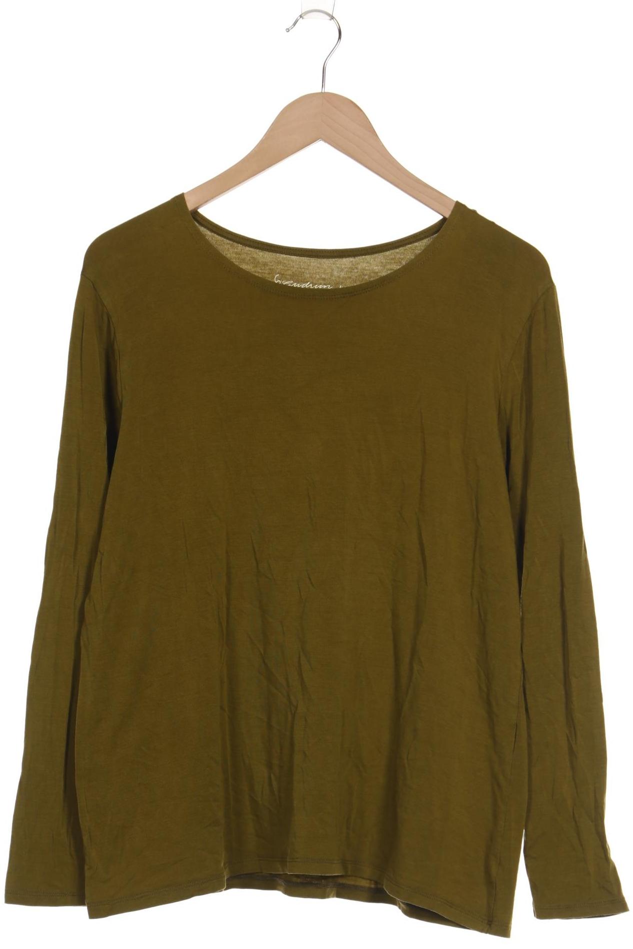 

Gudrun Sjödén Damen Langarmshirt, grün, Gr. 42