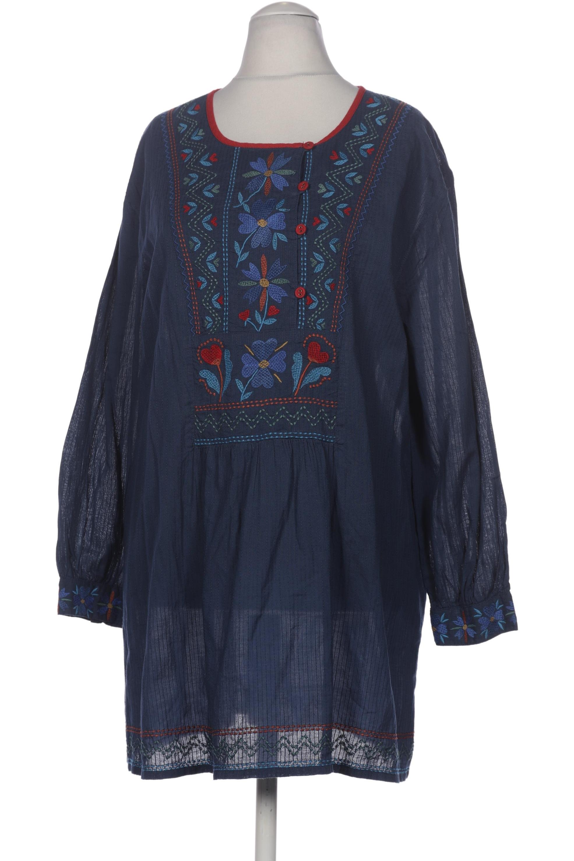 

Gudrun Sjödén Damen Bluse, marineblau, Gr. 38