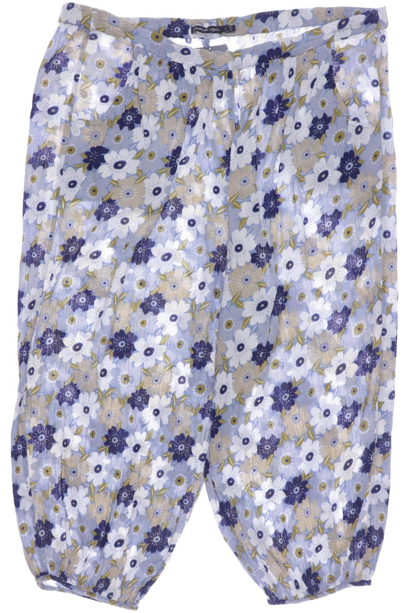 

Gudrun Sjödén Damen Stoffhose, blau, Gr. 0