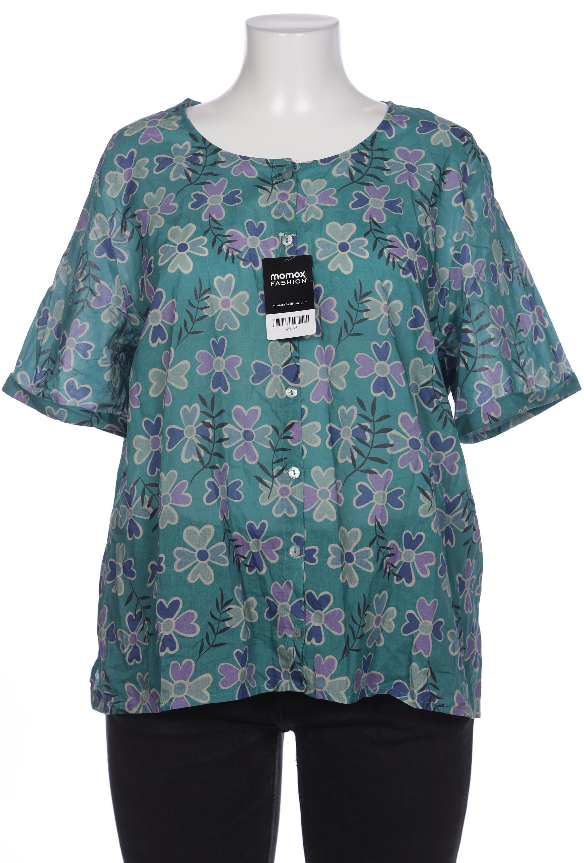

Gudrun Sjödén Damen Bluse, türkis, Gr. 44