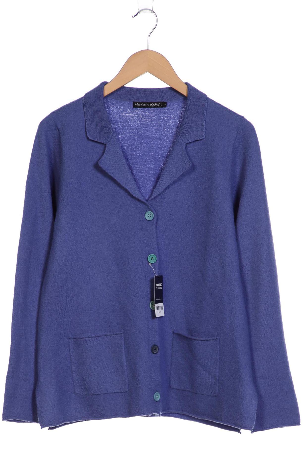 

Gudrun Sjödén Damen Strickjacke, blau, Gr. 38