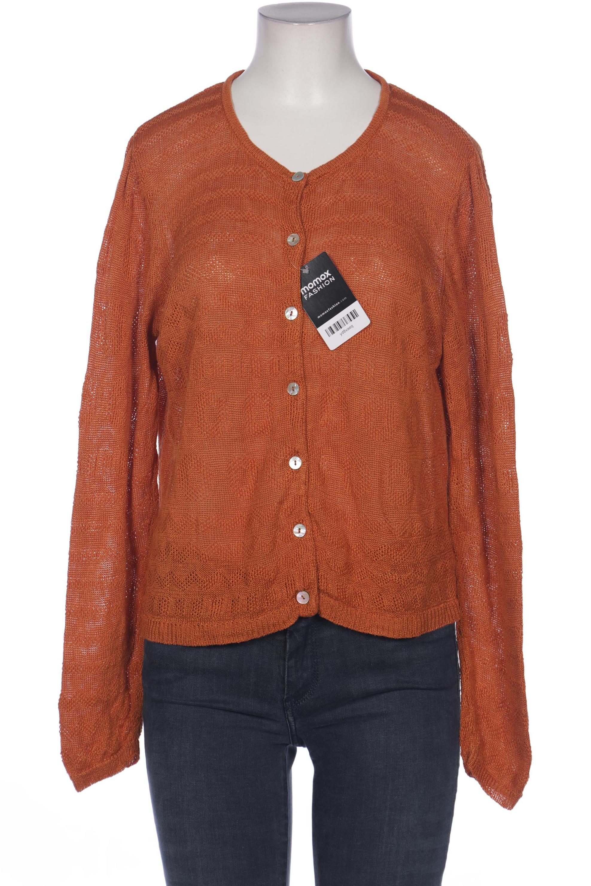 

Gudrun Sjödén Damen Strickjacke, orange, Gr. 38