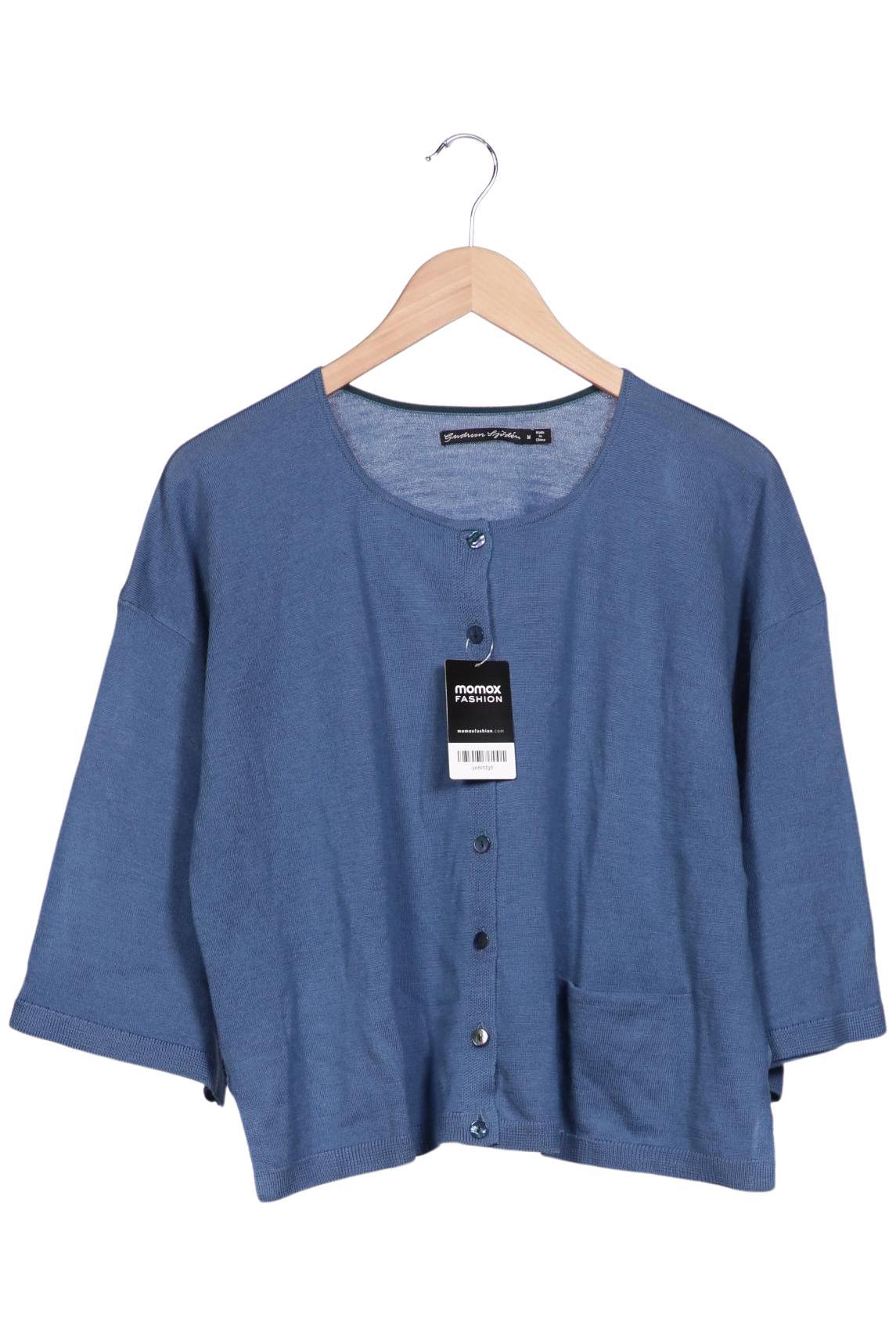

Gudrun Sjödén Damen Strickjacke, blau, Gr. 38
