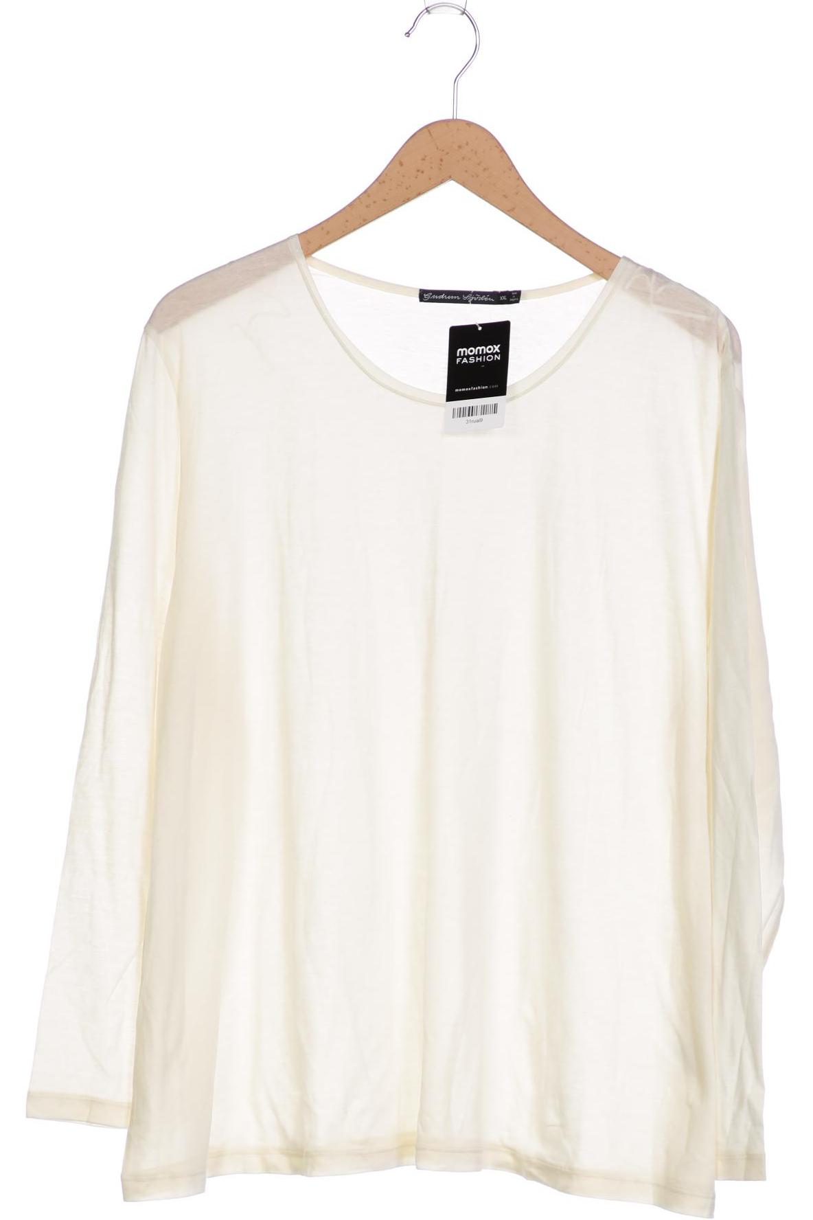 

Gudrun Sjödén Damen Langarmshirt, cremeweiß, Gr. 46
