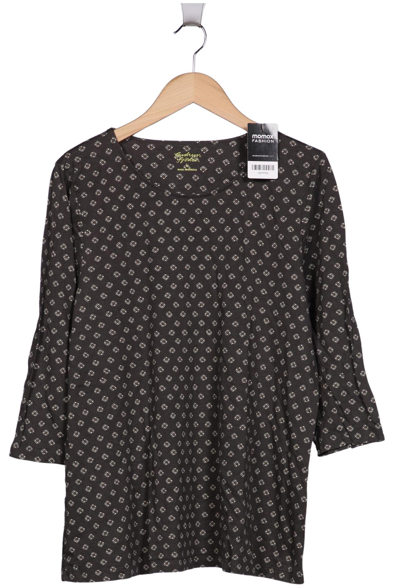 

Gudrun Sjödén Damen Langarmshirt, braun, Gr. 42